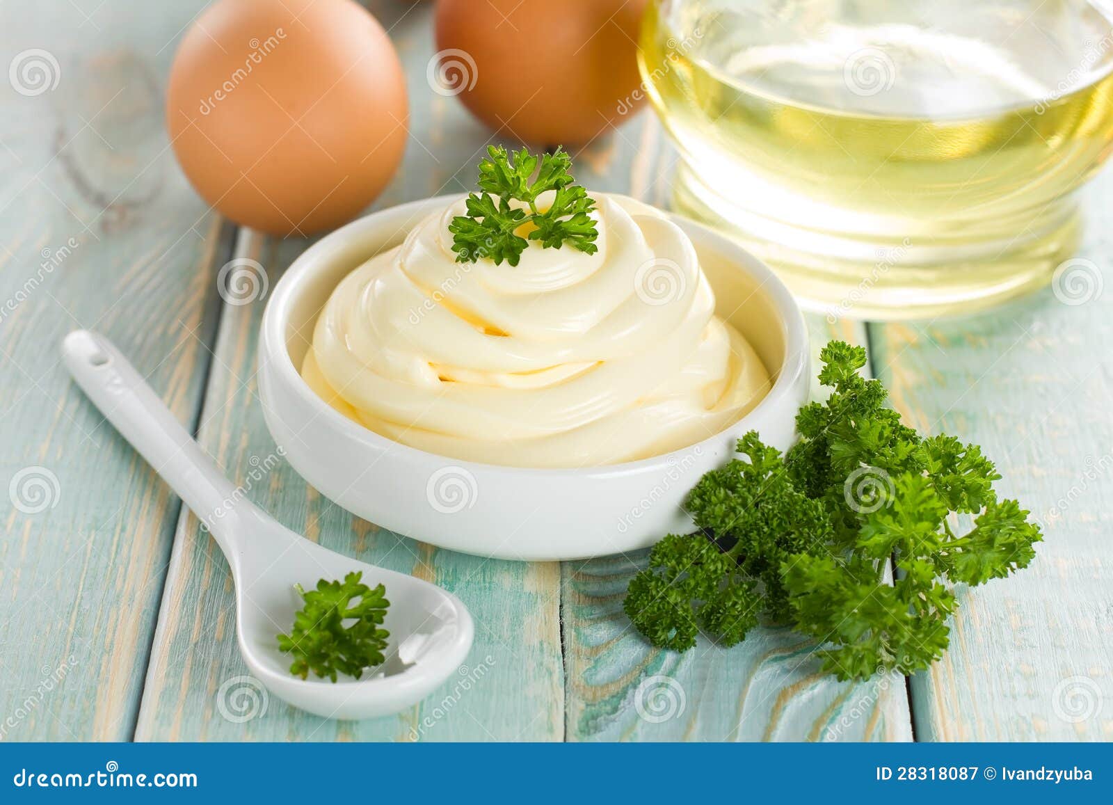 Mayonnaise stock image. Image of natural, cream, meal 28318087