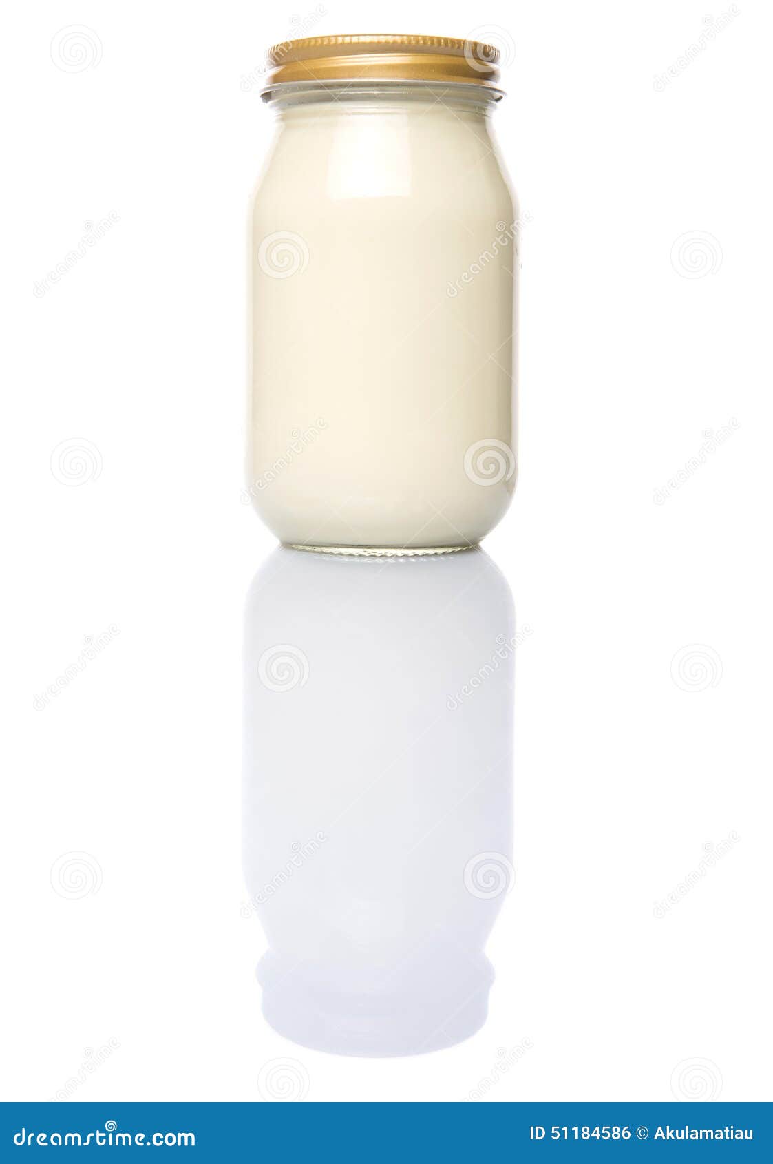 Mayonnaise In A Jar VII stock photo. Image of blend, spread 51184586