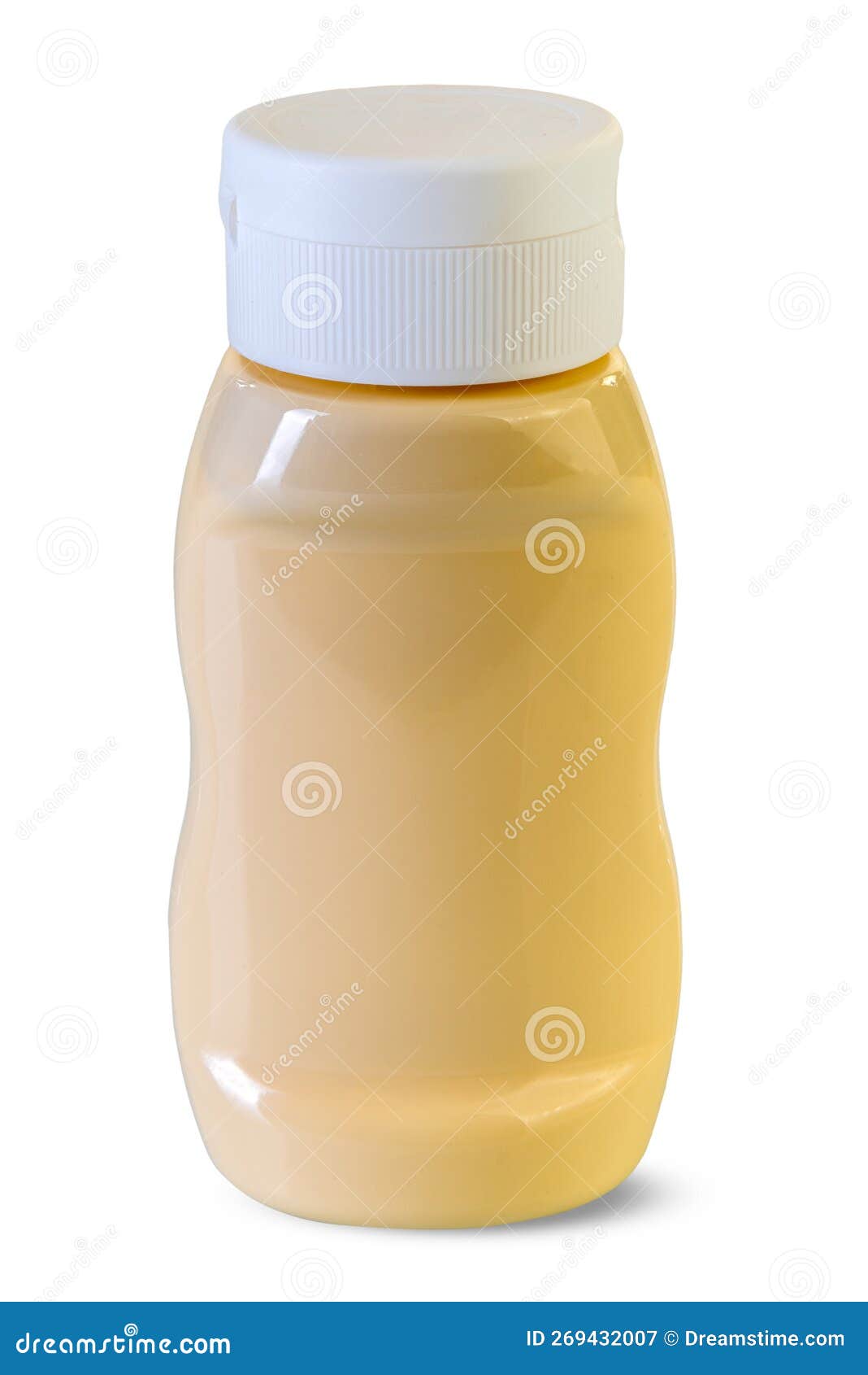 Mayonnaise Sauces Plastic Bottles Stock Image Image of mustard, blue 269432007