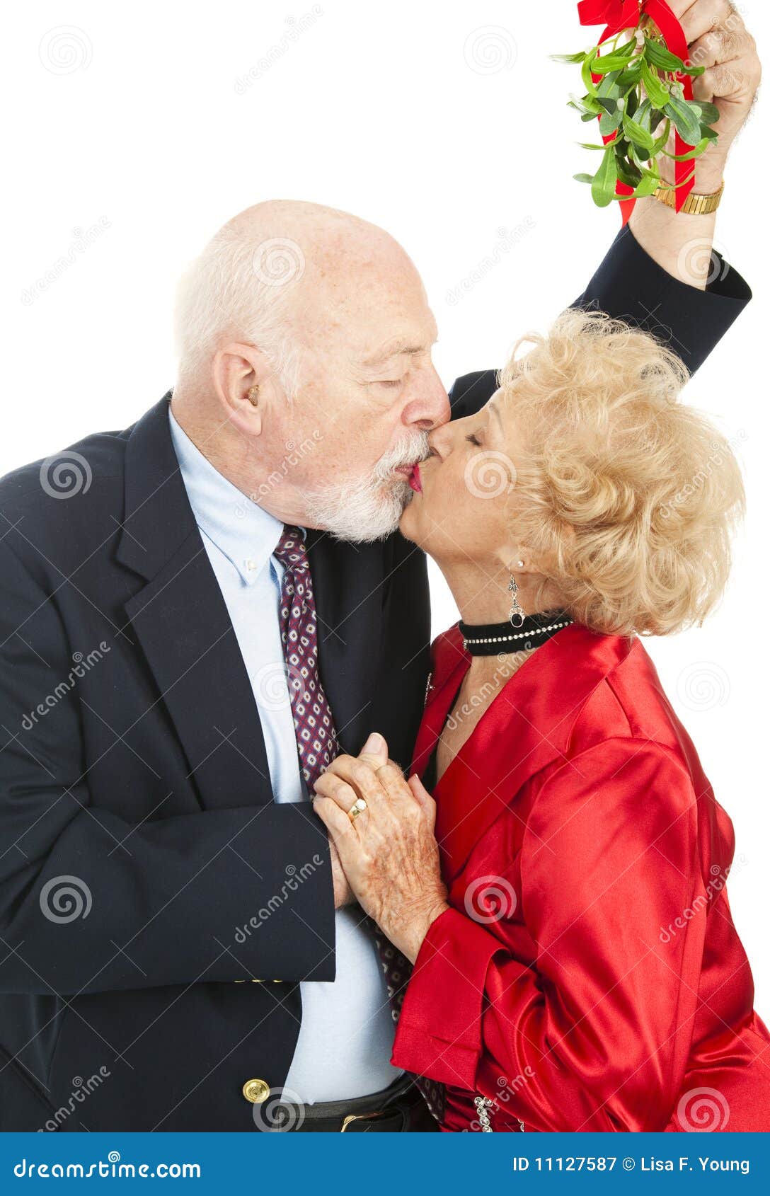 Mayores Bajo el Muérdago imagen de archivo. Imagen de mayor - 11127587, image size:1088x1690