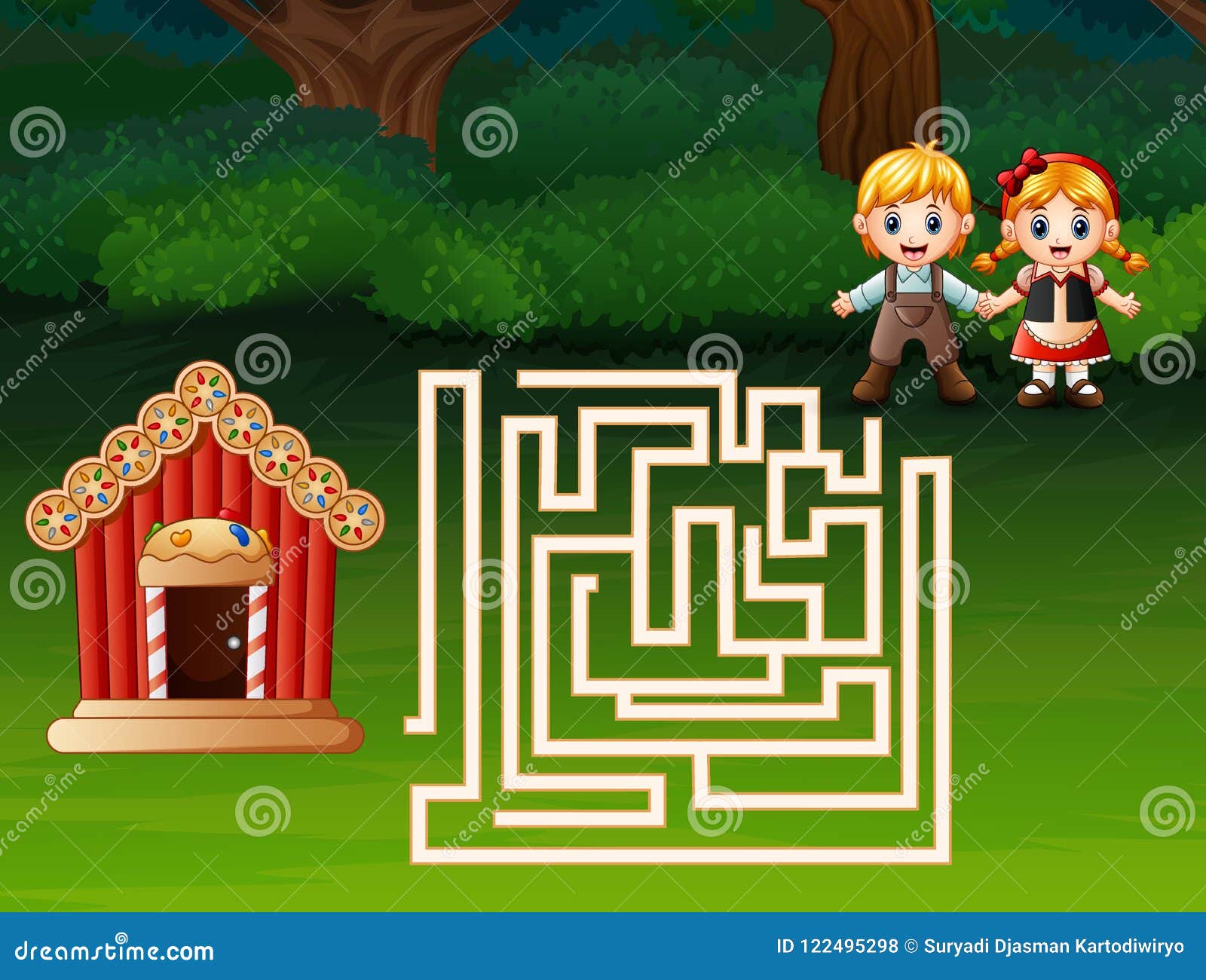 Hansel Y Gretel Ilustraciones Stock, Vectores, Y Clipart – (70  Ilustraciones Stock)