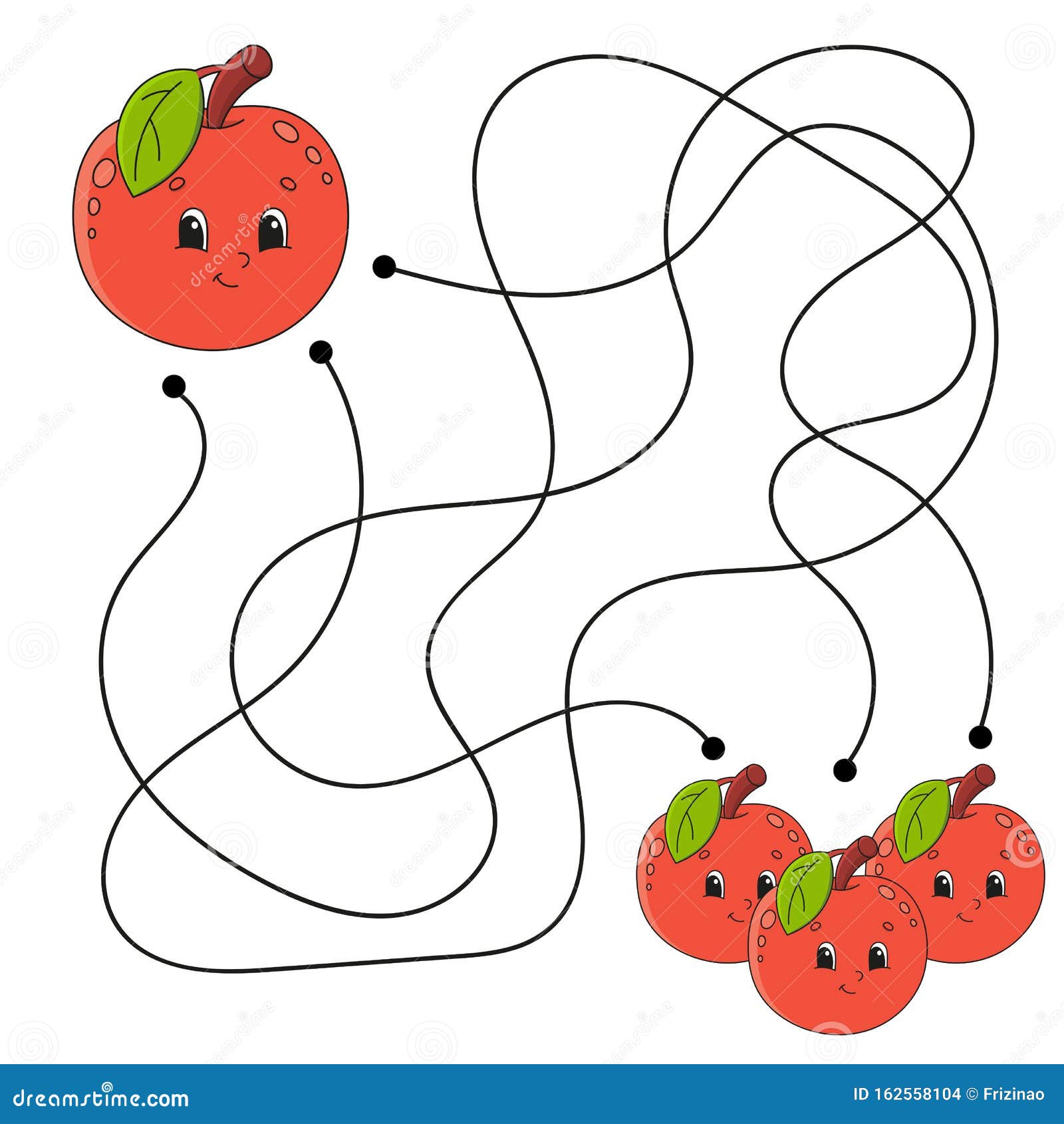 Maze Jogo Para Crianças Labirinto Engraçado Planilha De Desenvolvimento De  Educação Página Atividade Quebra-cabeças Para Crianças Ilustração do Vetor  - Ilustração de lazer, mente: 160337210