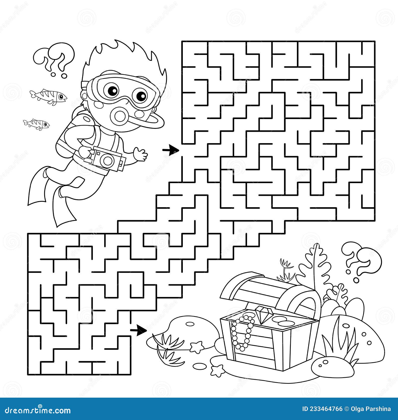 Maze or Labyrinth Game