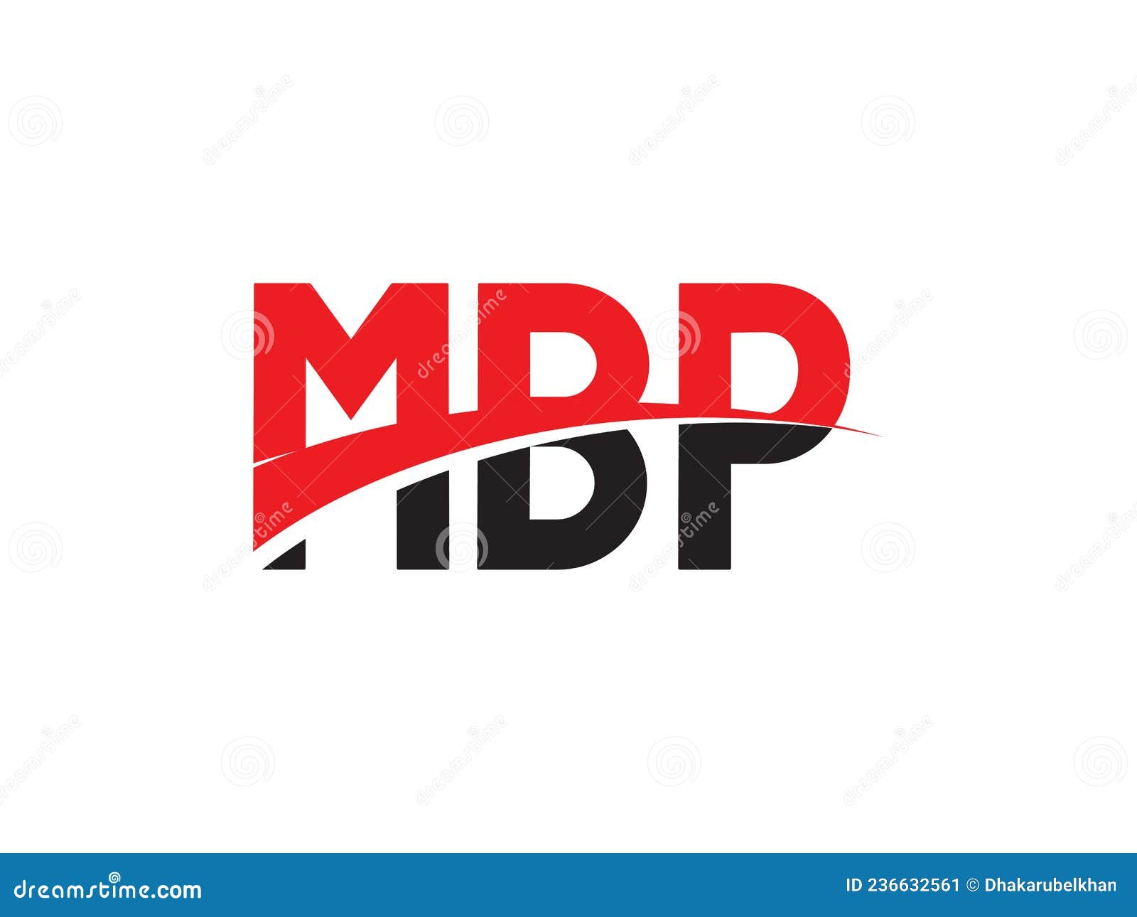 mbp letter initial logo 