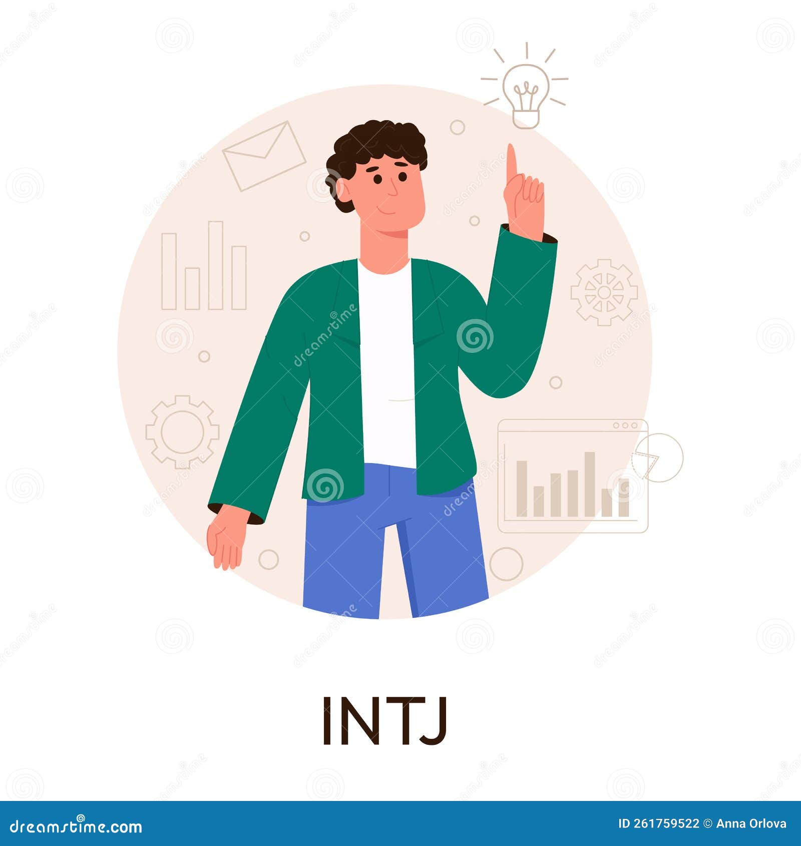 Intj Personality Stock Illustrations – 12 Intj Personality Stock  Illustrations, Vectors & Clipart - Dreamstime