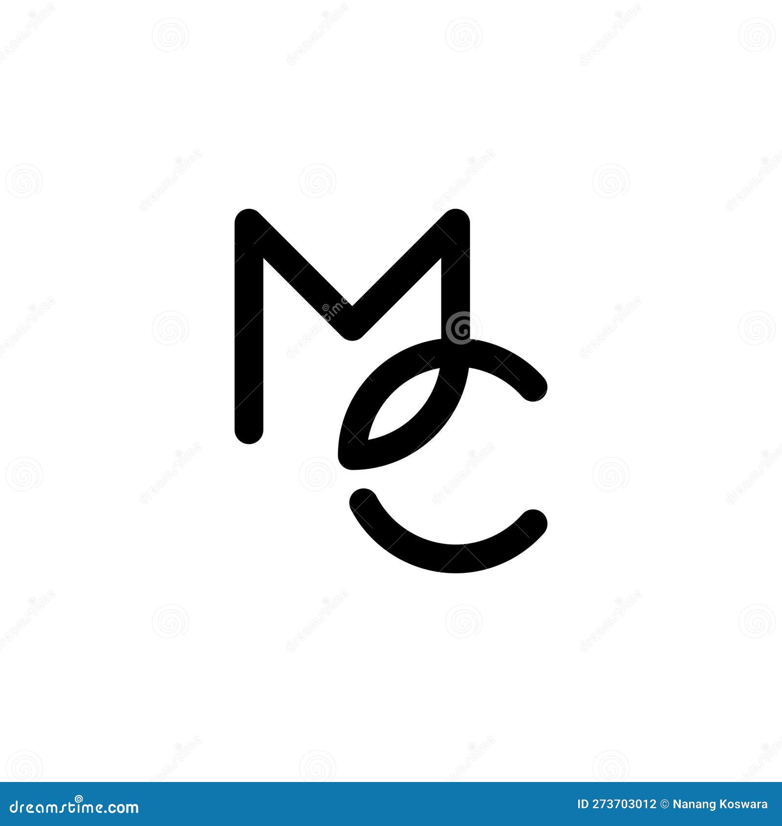 MC Logo, MC Monogram, Initial MC Logo, Letter MC Logo, Letter MC Icon ...