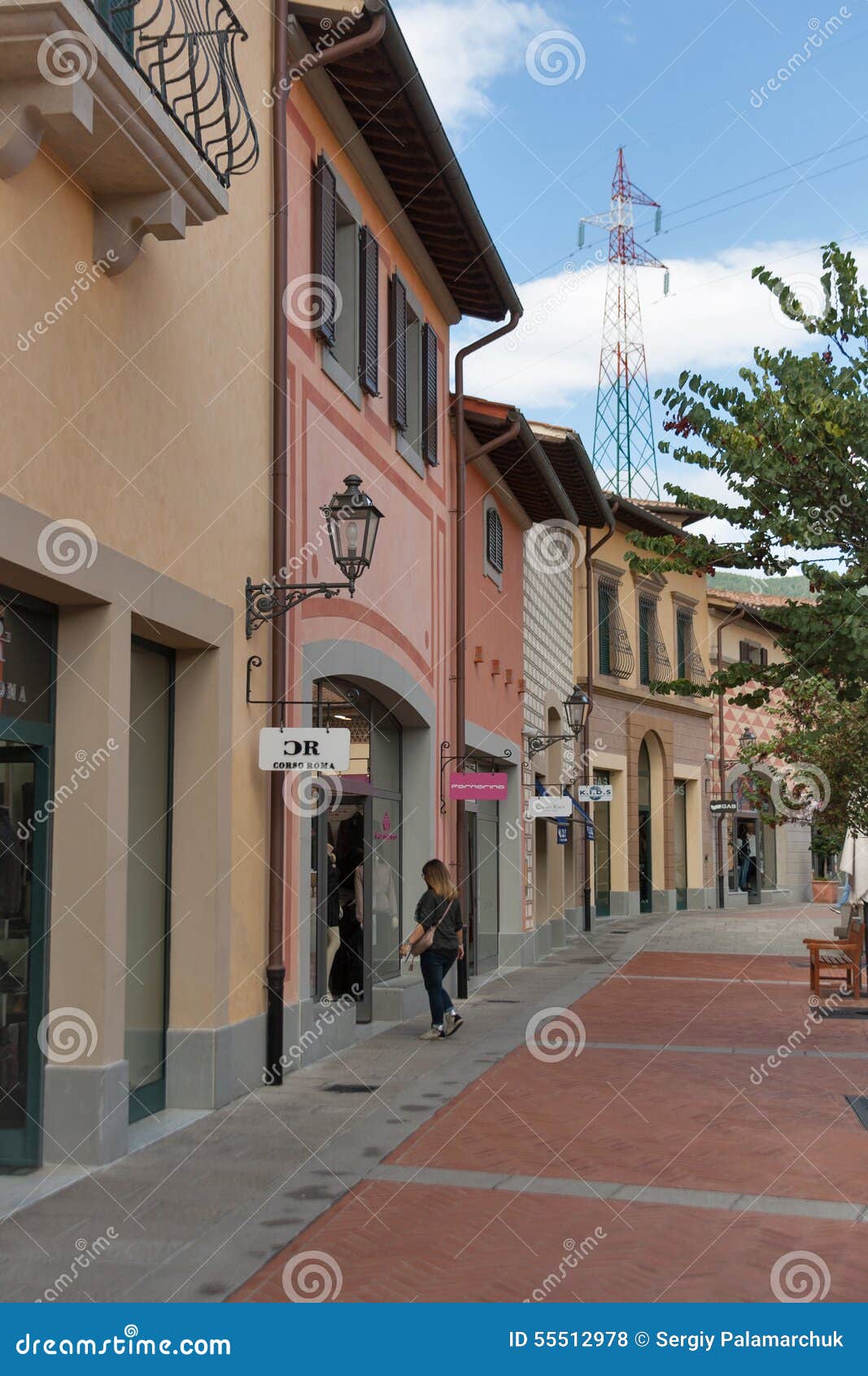 McArthurGlen Designer Outlet Barberino In Italy Editorial Stock Photo - Image of mall, clothing ...