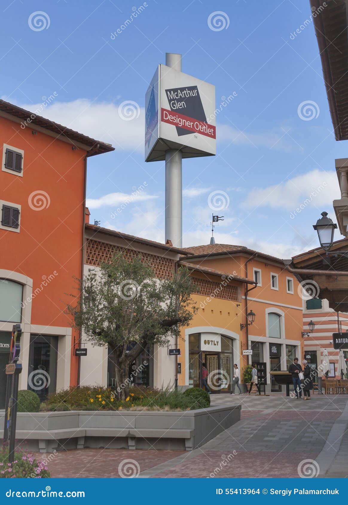 McArthurGlen Designer Outlet Barberino In Italy Editorial Stock Image - Image of discount ...