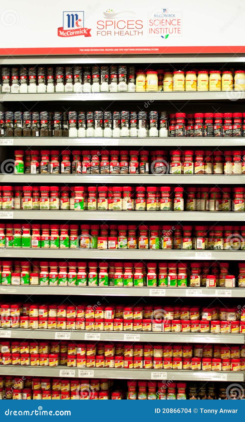 McCormick Spices editorial stock image. Image of dried 20866704