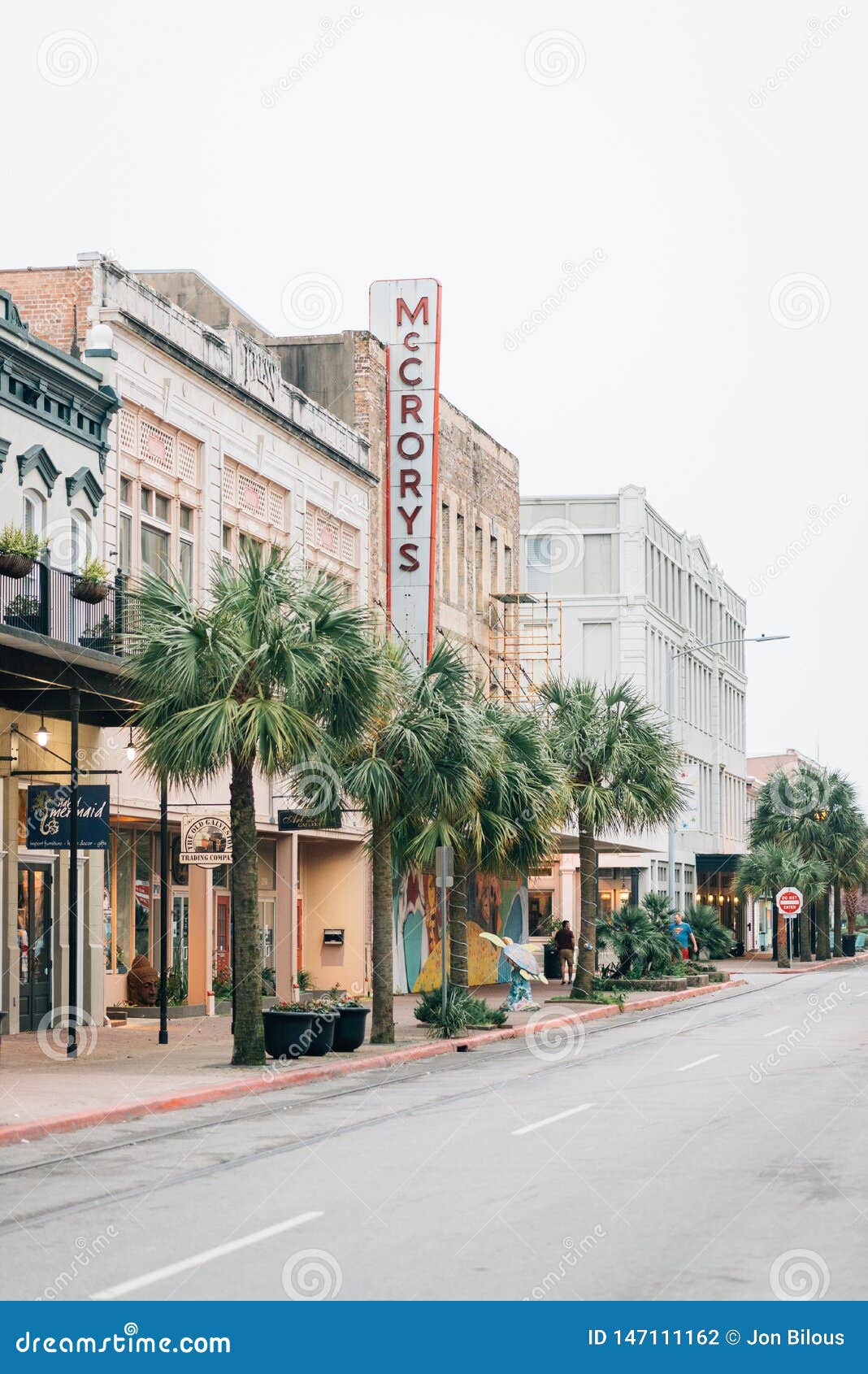 McCrory`s 5 & 10Â¢ Store in Galveston, Texas Editorial Photography