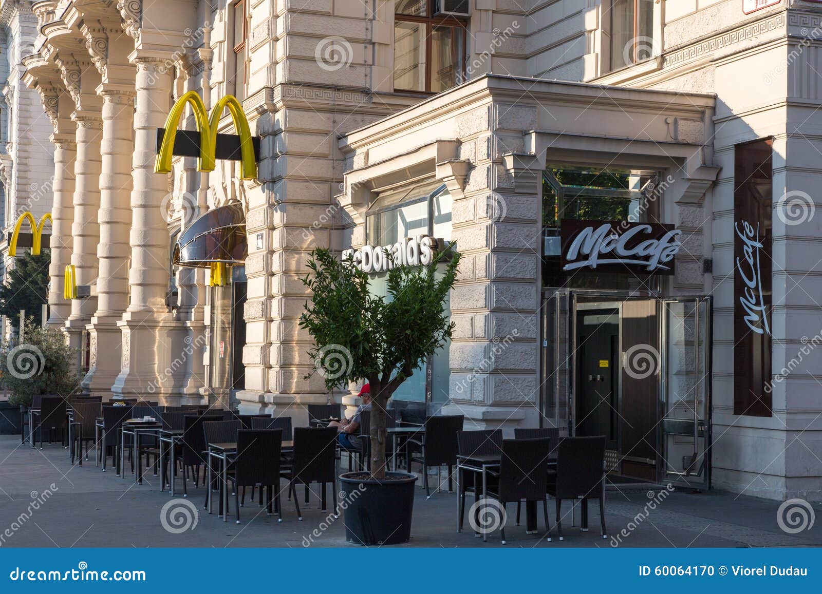 McDonald S and McCafe in Vienna Editorial Image Image of mccafe, cafe