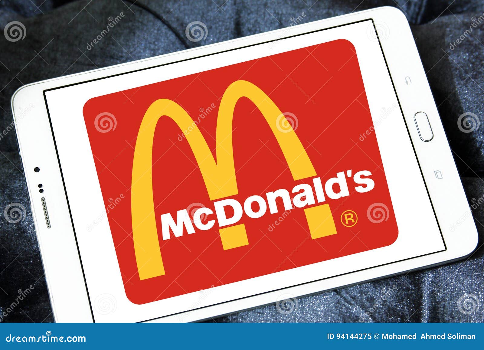 McDonalds logo editorial image. Image of mobile, trademark - 94144275