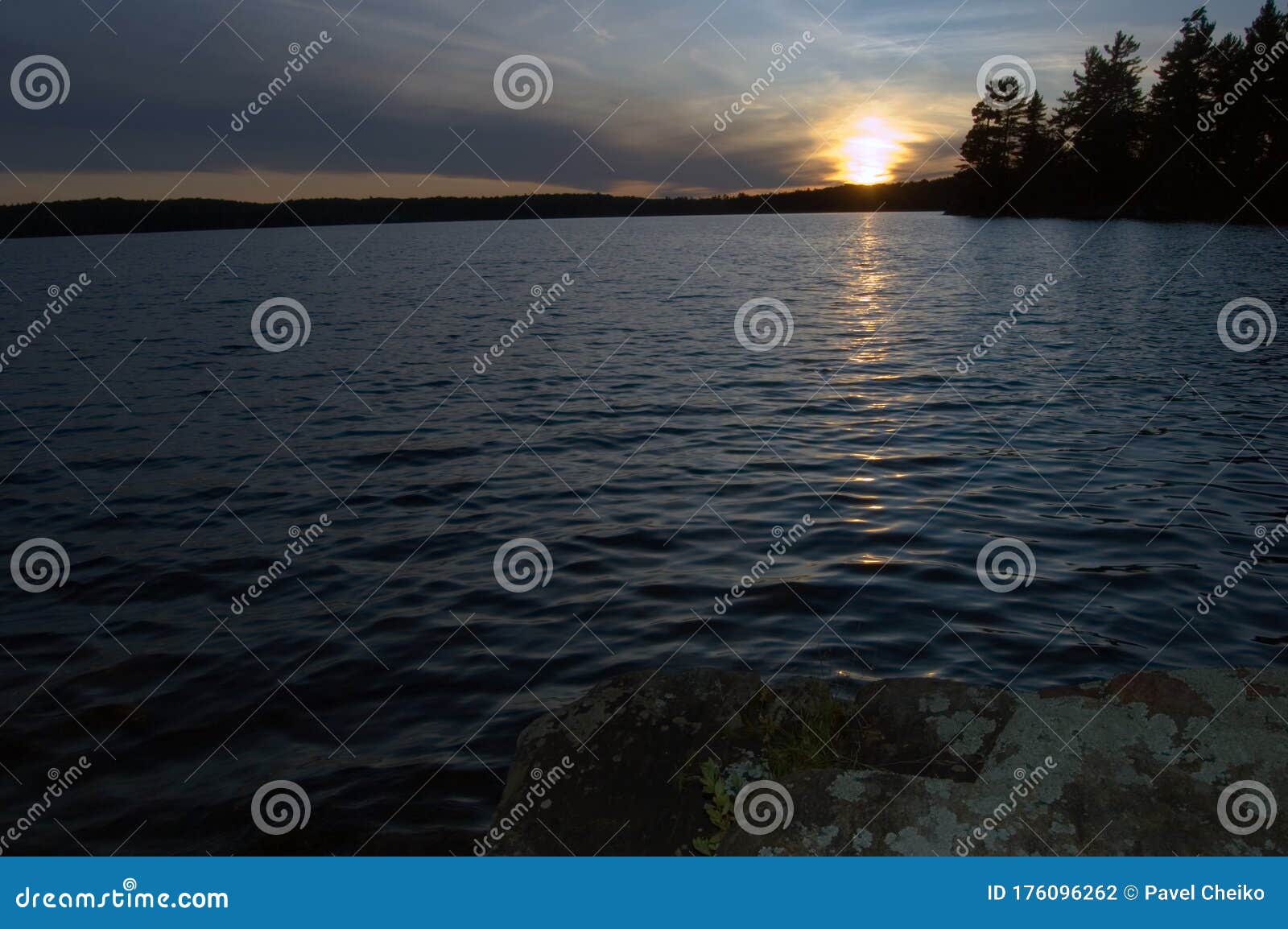 McIntosh Lake stock photo. Image of canada, reflection 176096262