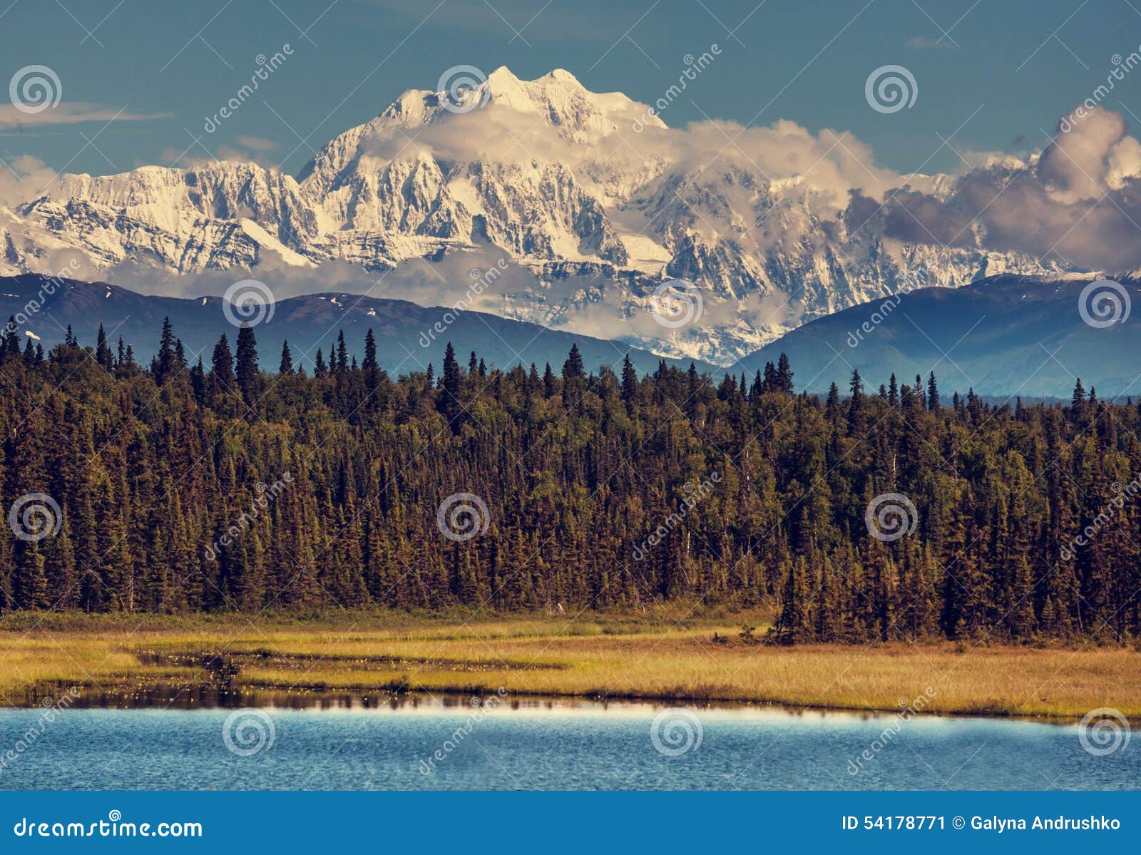 McKinley stock image. Image of denali, landscape, horizon 54178771