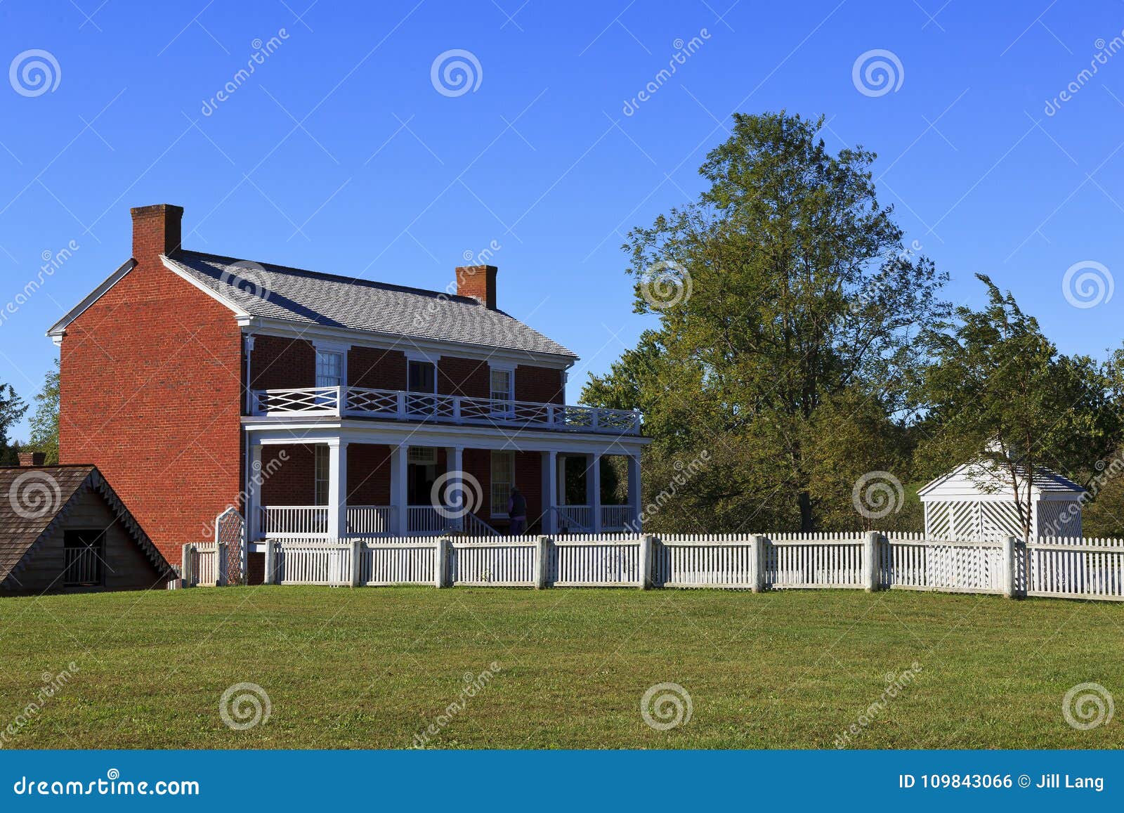 McLean House At Appomattox Court House National Park Stock Photo ...