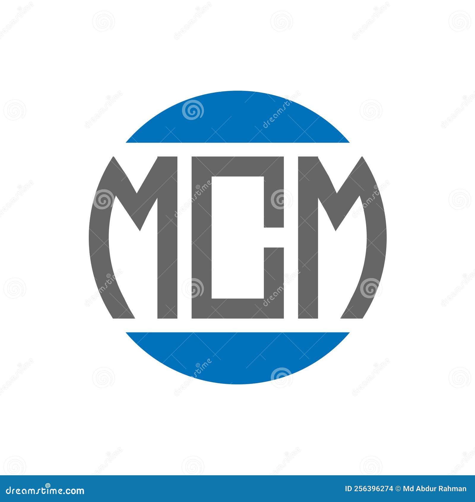 MCM Letter Logo Design on White Background. MCM Creative Initials ...