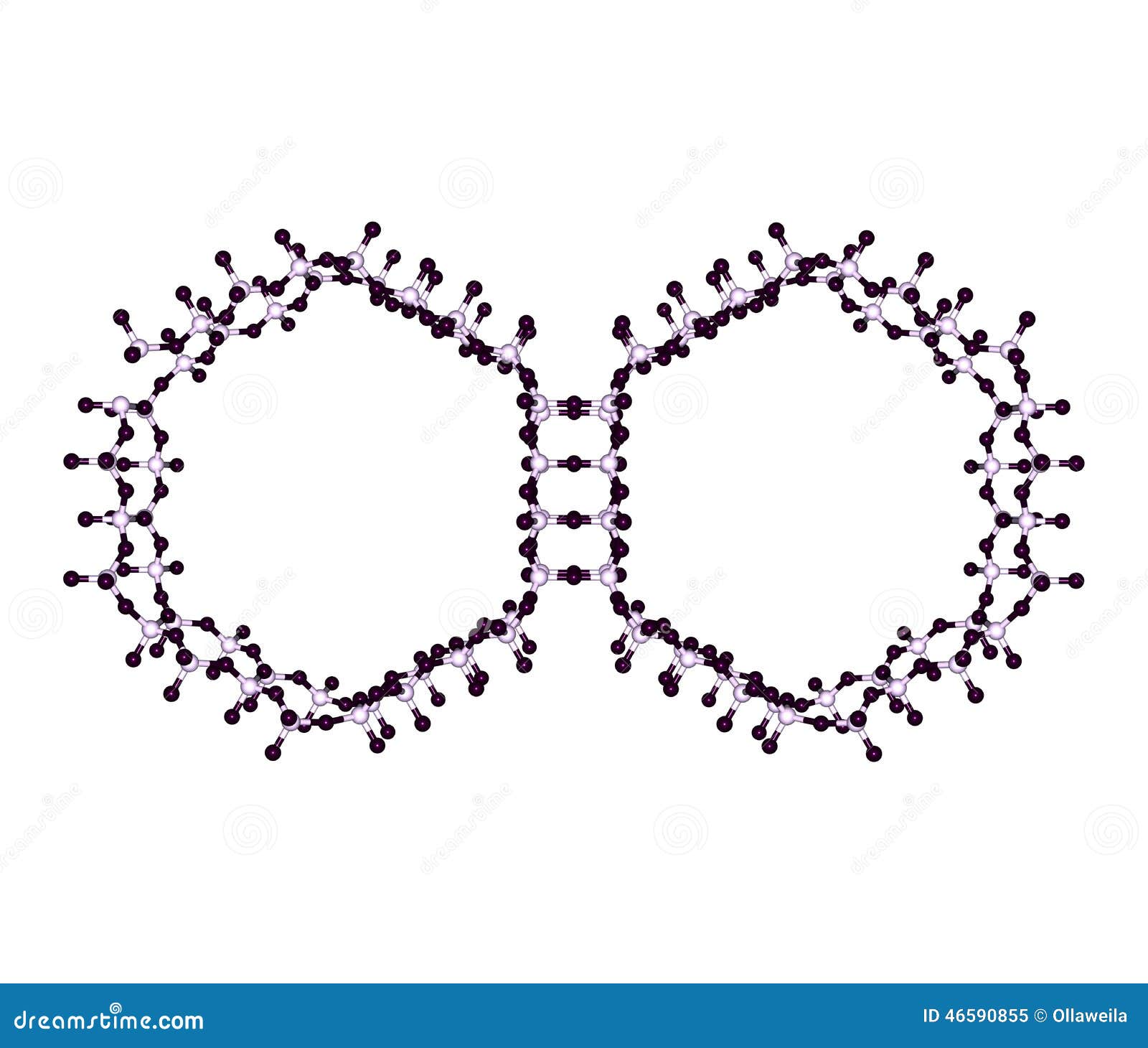 carbon material mesoporous Molecule Isolated 41 MCM White Illustration On Stock