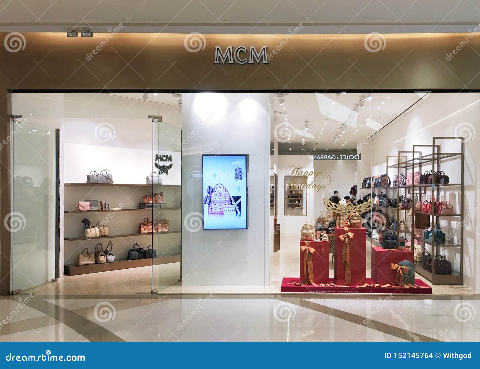 MCM Store in Siam Paragon Mall, Bangkok Editorial Stock Image - Image ...