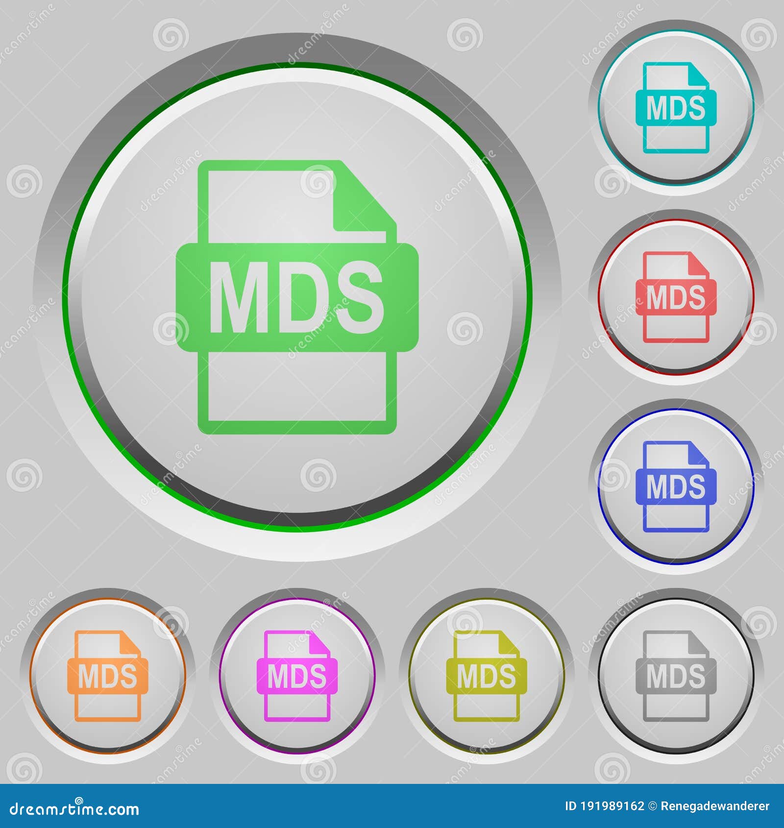 mds file format push buttons
