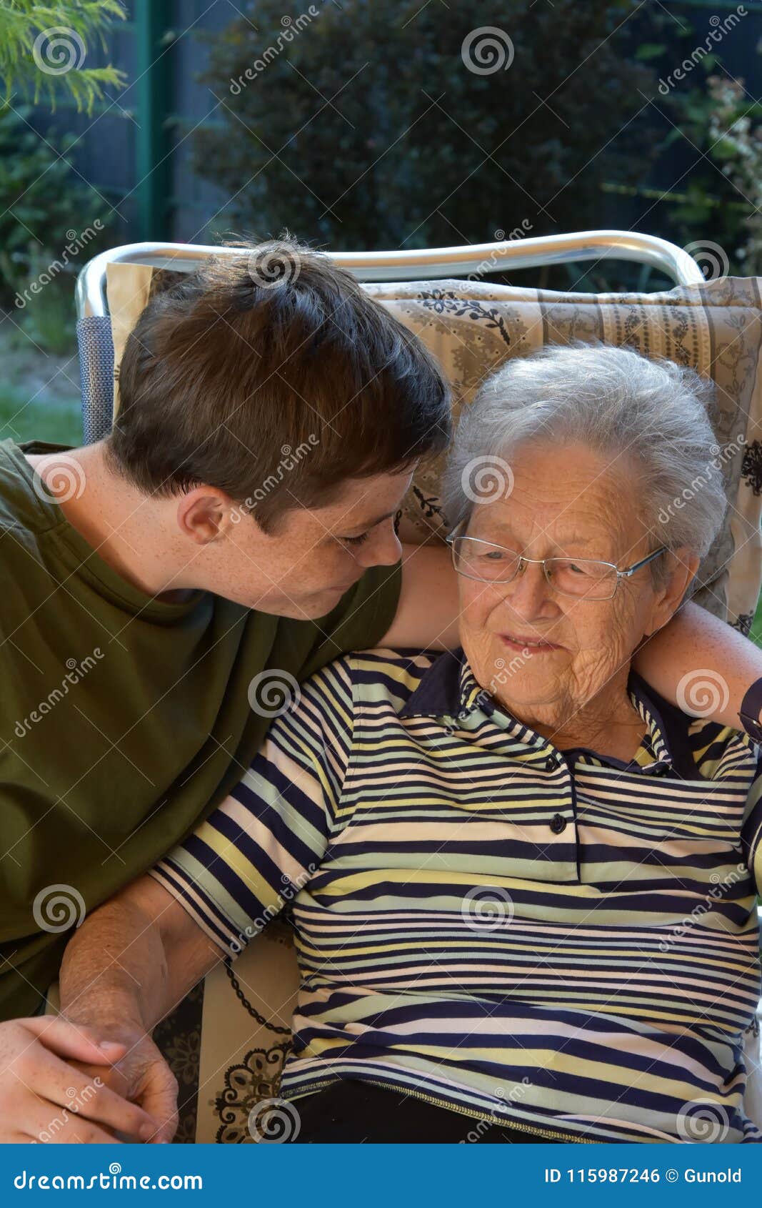 Granny and boy