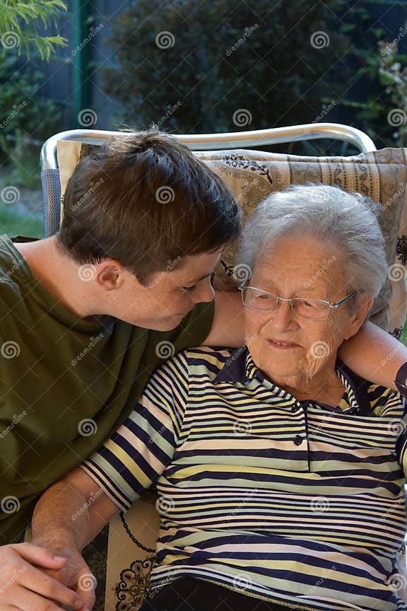 he visits to his grandma on saturdays