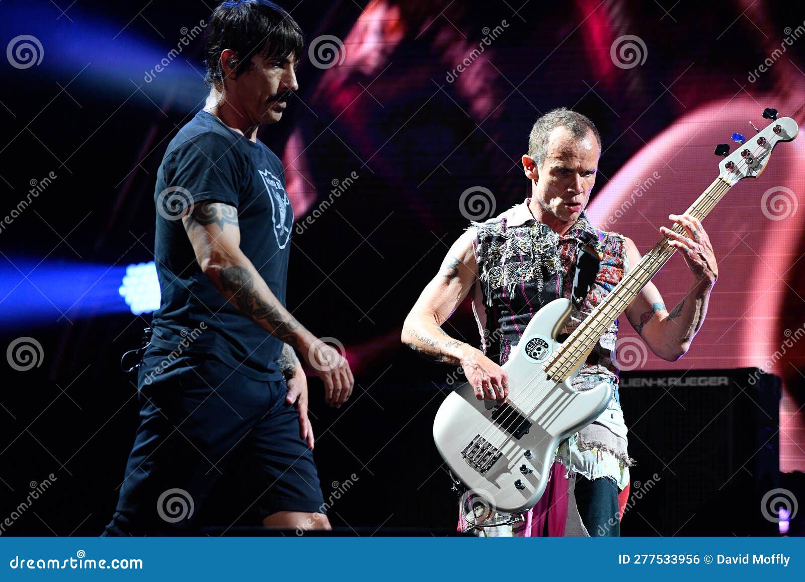 Red Hot Chili Peppers in Concert at the the Meadows Editorial Photo