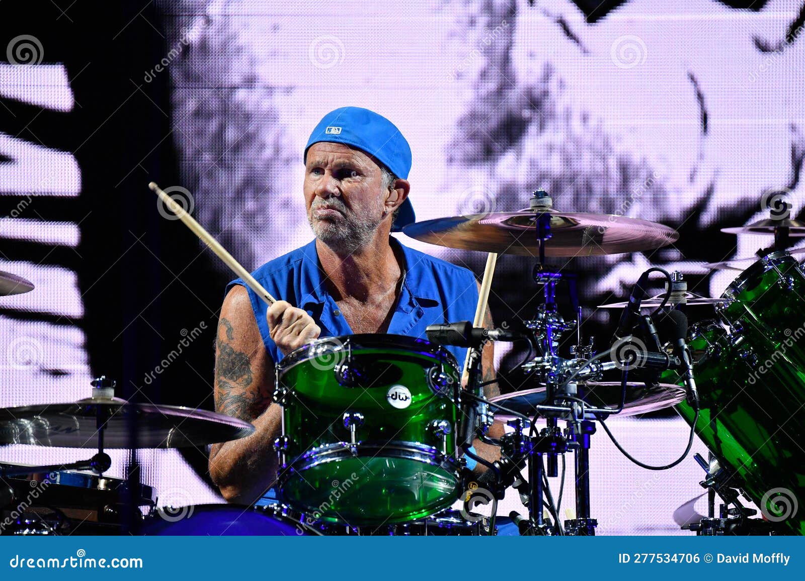 Red Hot Chili Peppers in Concert at the the Meadows Editorial Photo