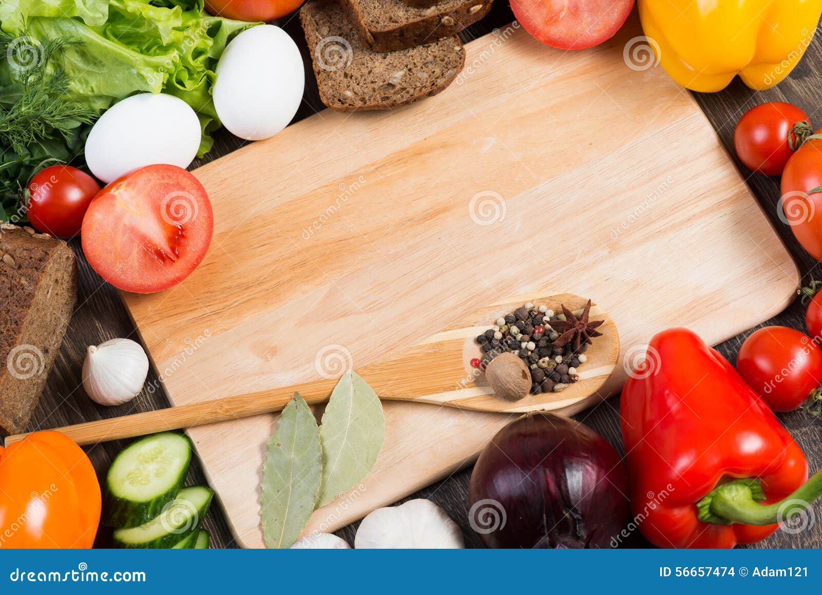 Meal preparing stock photo. Image of herb, healthy, cook 56657474