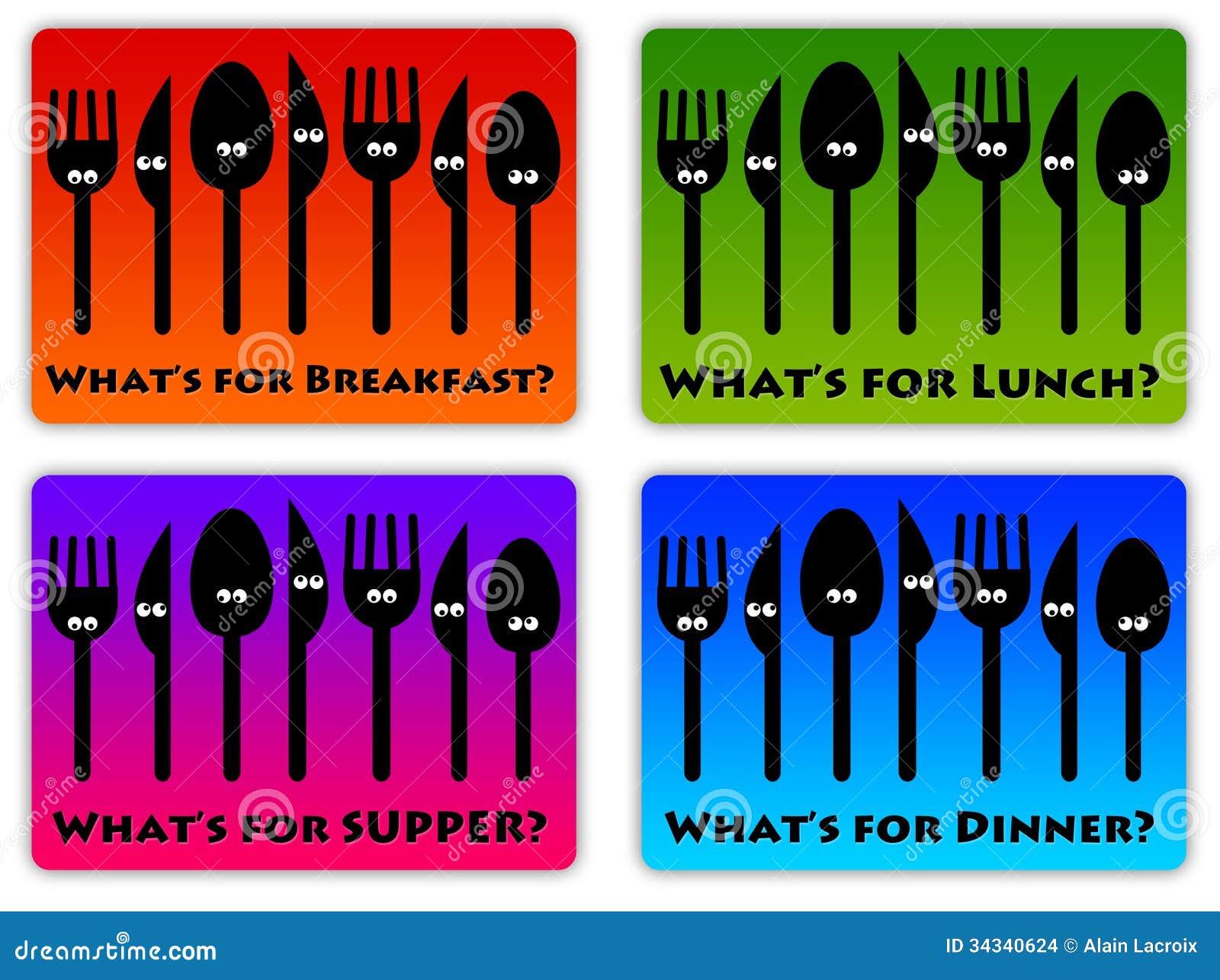 Meals stock illustration. Illustration of deli, eyes 34340624