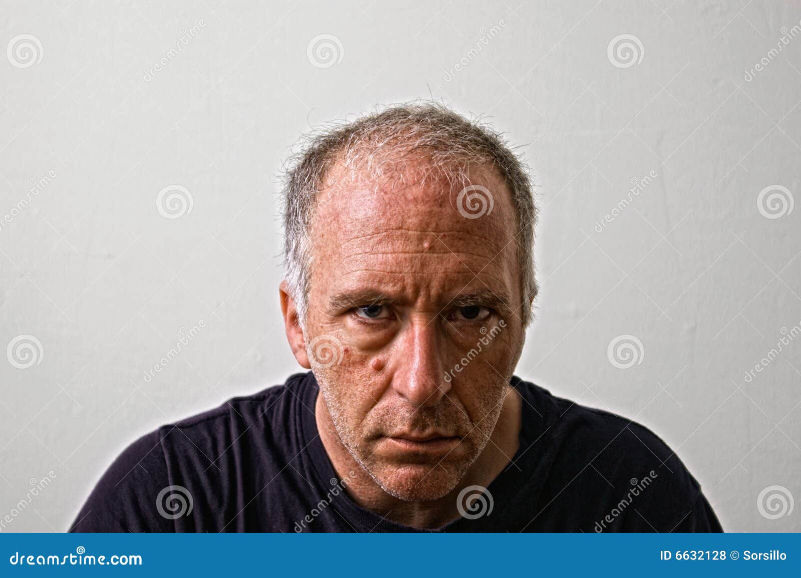 Mean man stock photo. Image of definition, convict, intense - 6632128