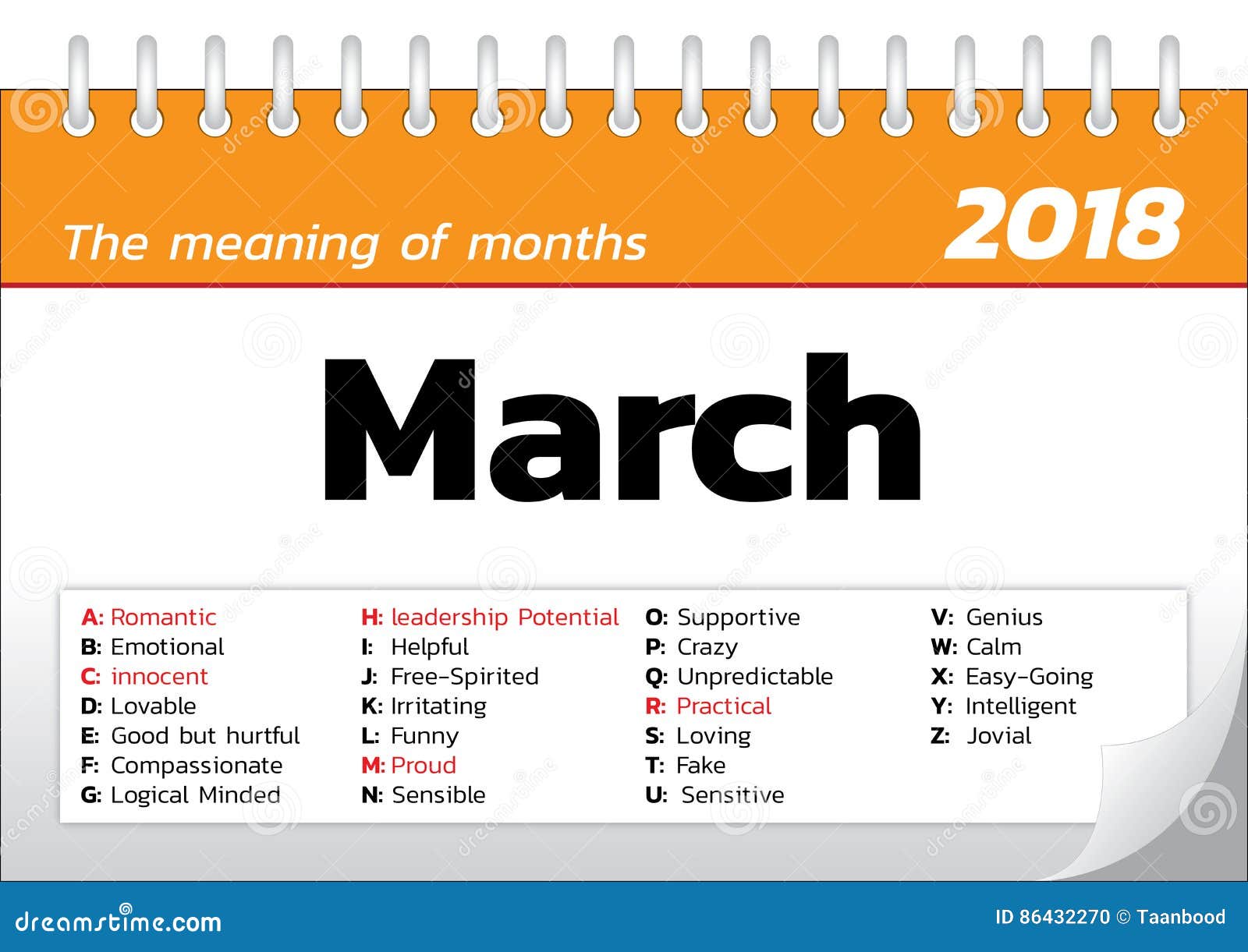 Meaning Months Stock Illustrations – 38 Meaning Months Stock Illustrations,  Vectors & Clipart - Dreamstime