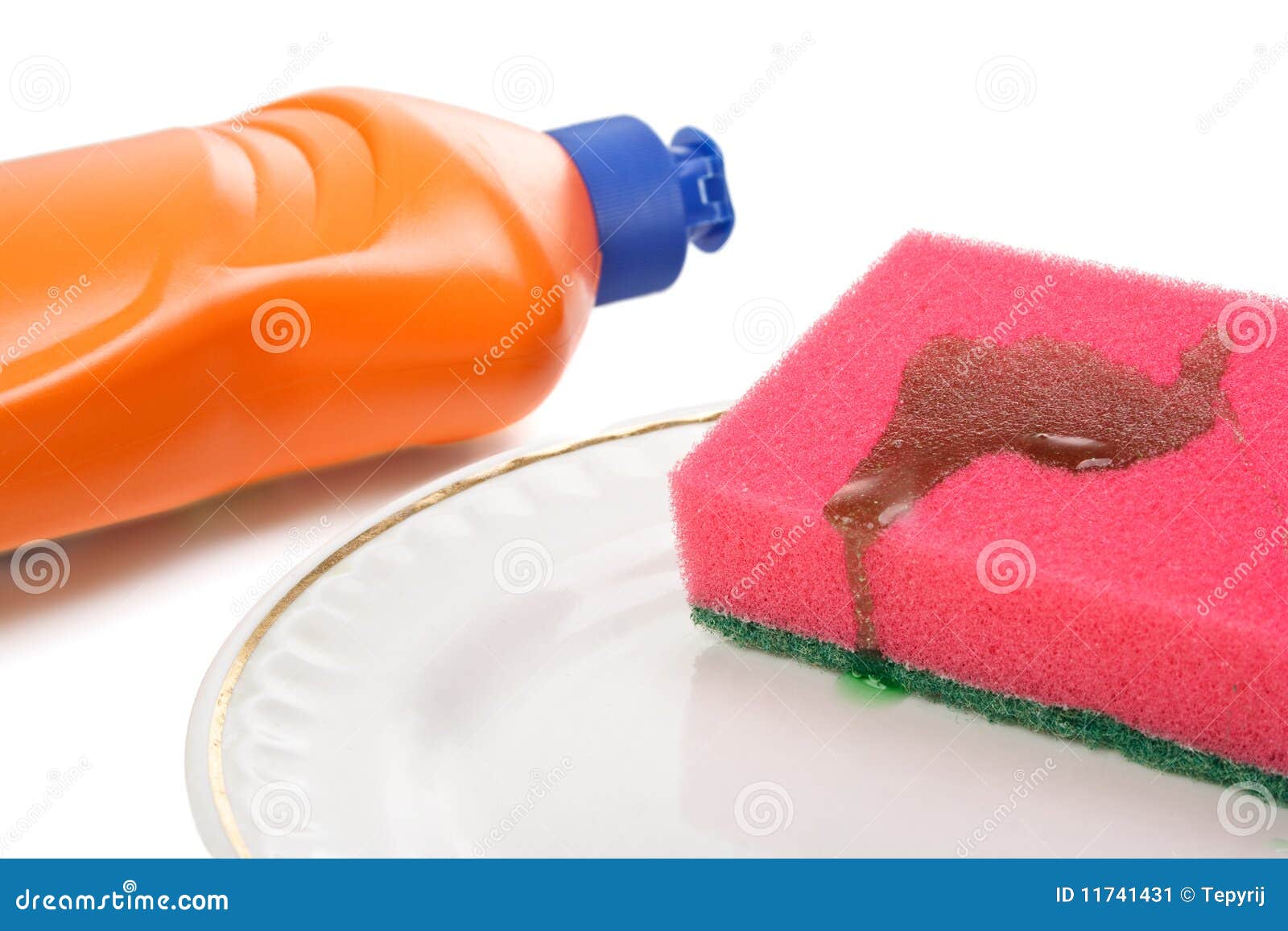Means for washing utensils stock image. Image of scrubbing 11741431
