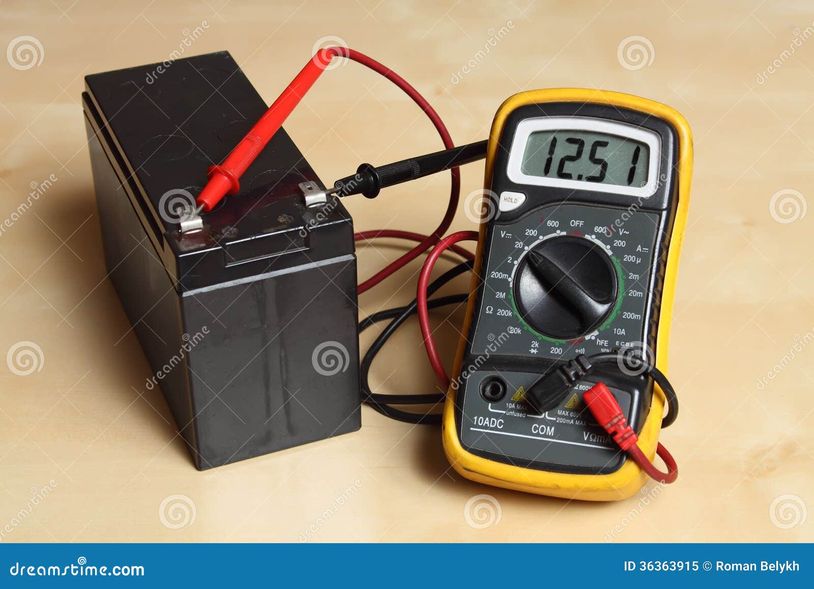 Measuring Voltage With Multimeter