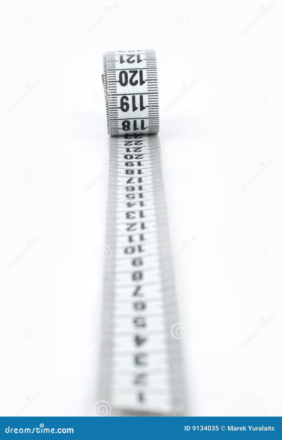 White Measurement Tape Roll With Number Of Centimeter And Inch In The Other  Side On White Background With Copy Space Using As Health Diet Or Measuring  Tool Concept Stock Photo - Download