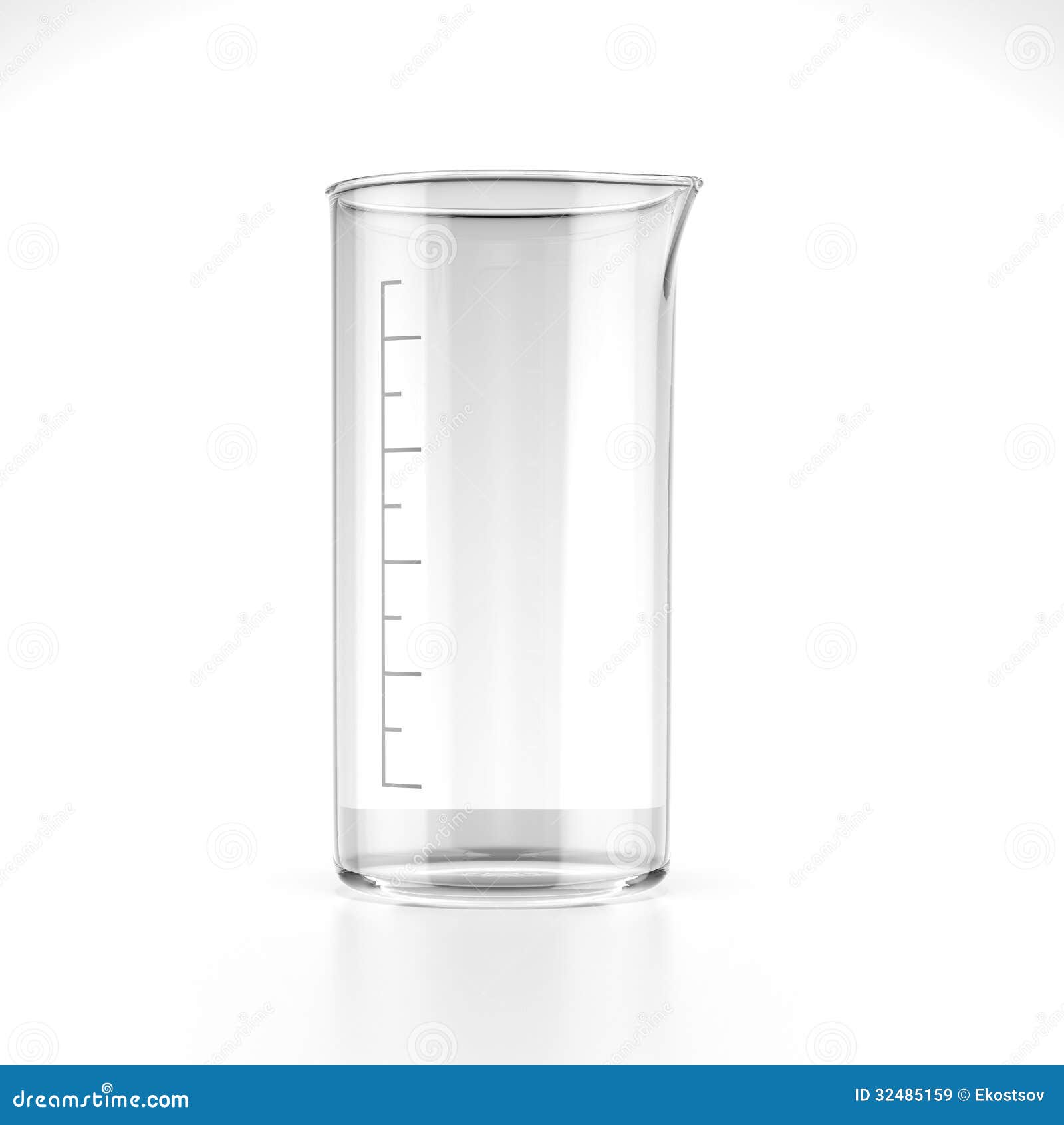 Measuring Beaker stock illustration. Illustration of science 32485159