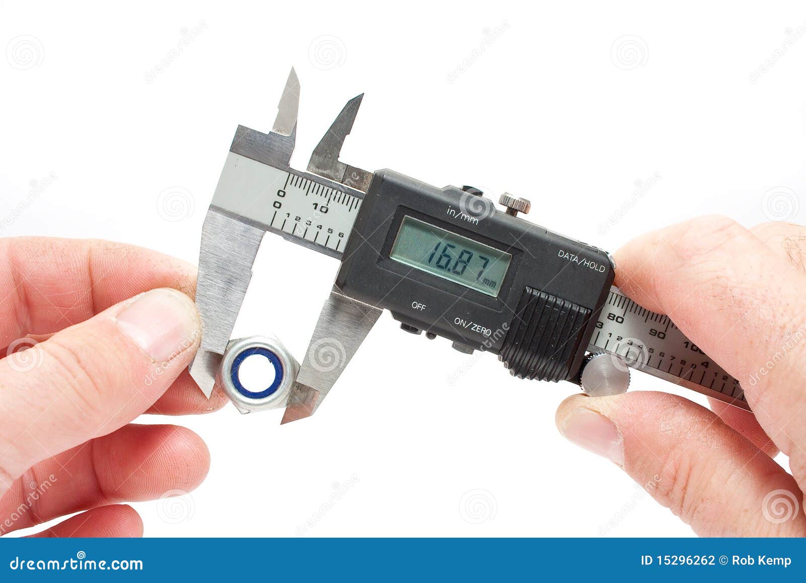 Measuring Equipment Digital Vernier Gauge Stock Photo Image of