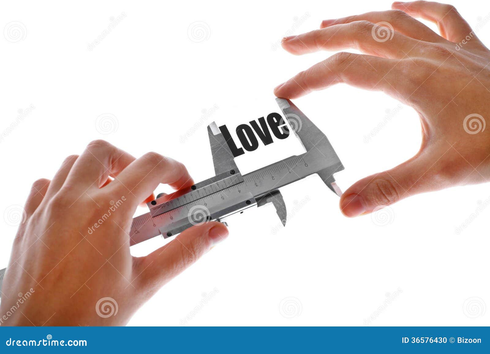 Measuring Love stock photo. Image of instrument, couple 36576430