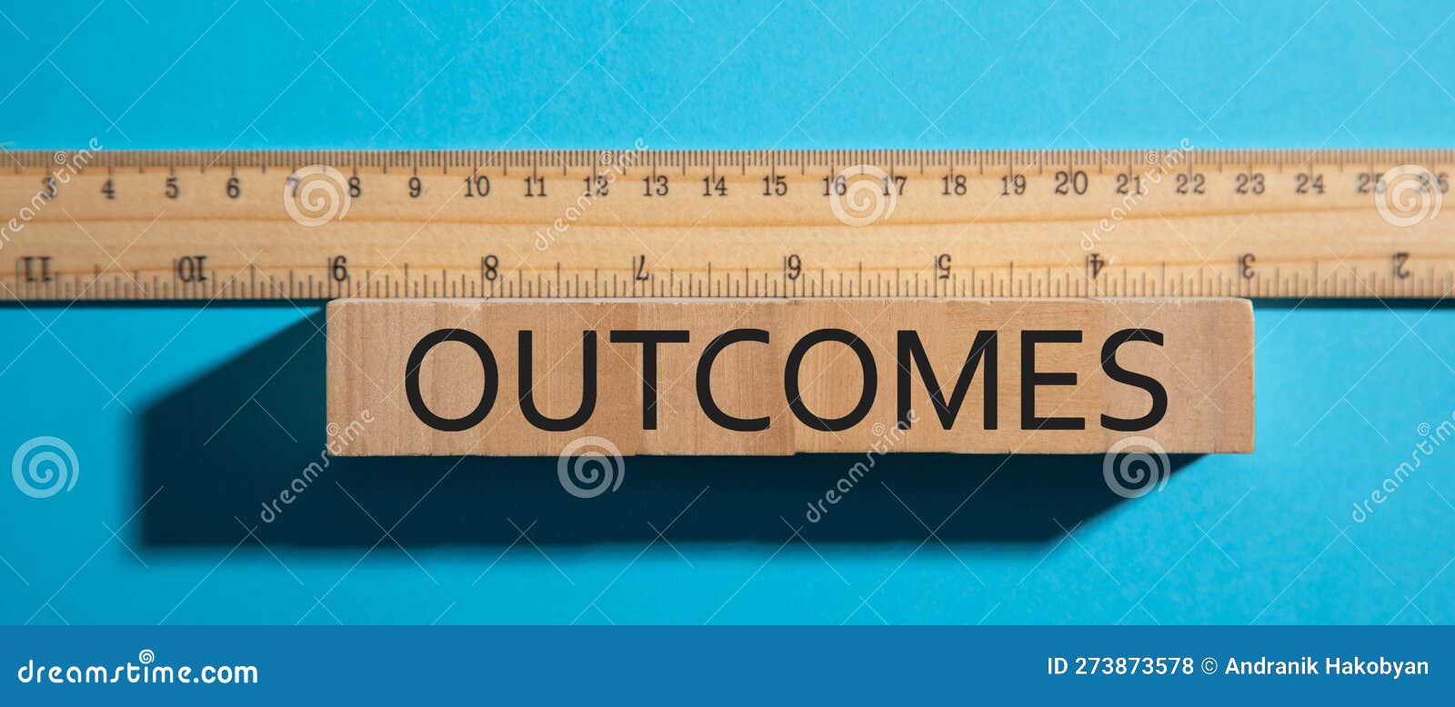 Measuring Word. Business Concept Stock Photo Image of