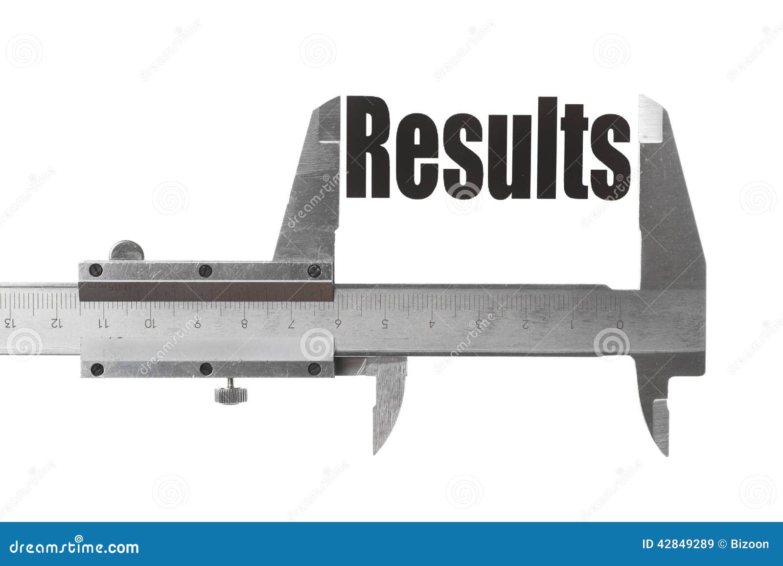 Measuring results stock image. Image of growth, finance 42849289
