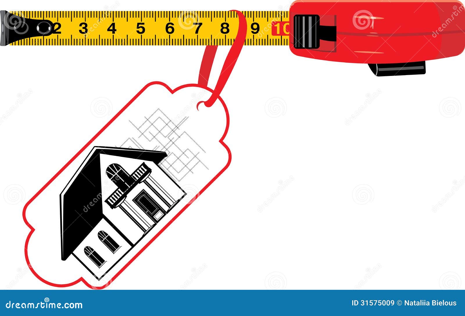 https://thumbs.dreamstime.com/z/measuring-ruler-tag-cottage-sale-illustration-31575009.jpg