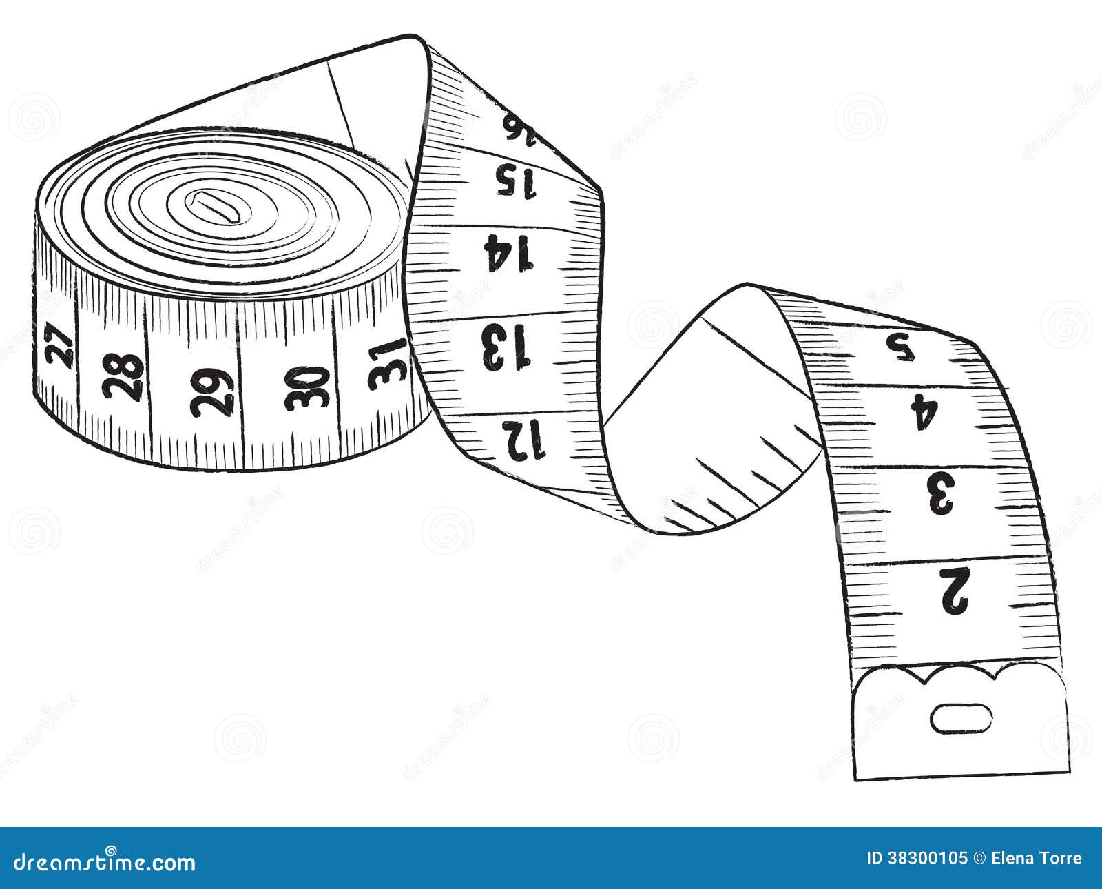 tape measure coloring pages