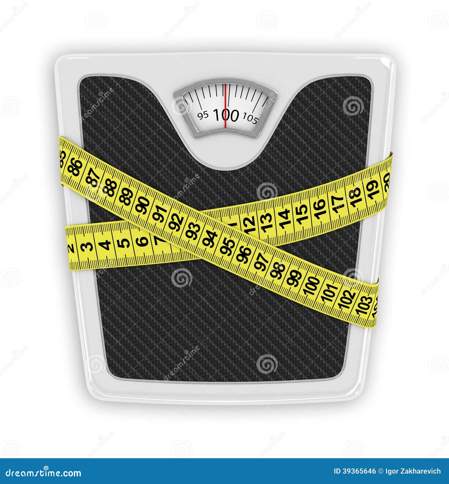 Bathroom Scale With Measuring Tape Stock Illustration - Download Image Now  - Tape Measure, Weight Scale, Dieting - iStock