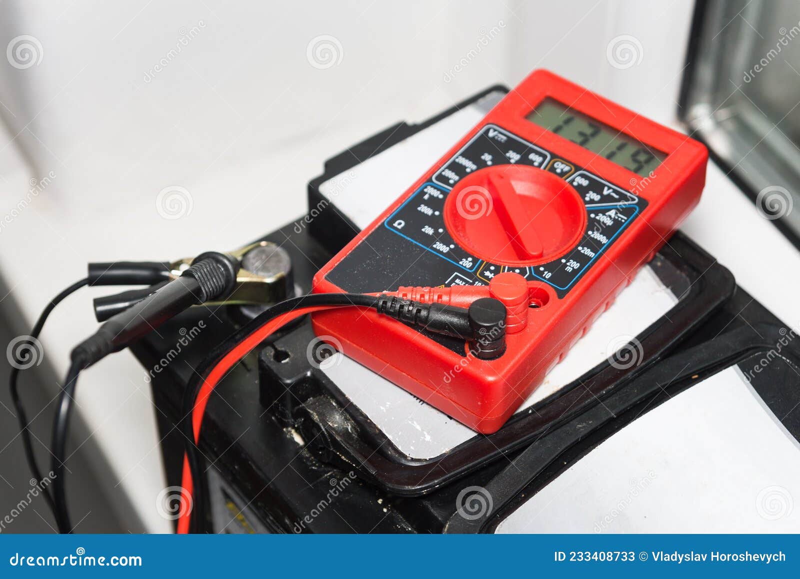 Measuring Voltage with a Multimeter and Repairing Electrical Equipment