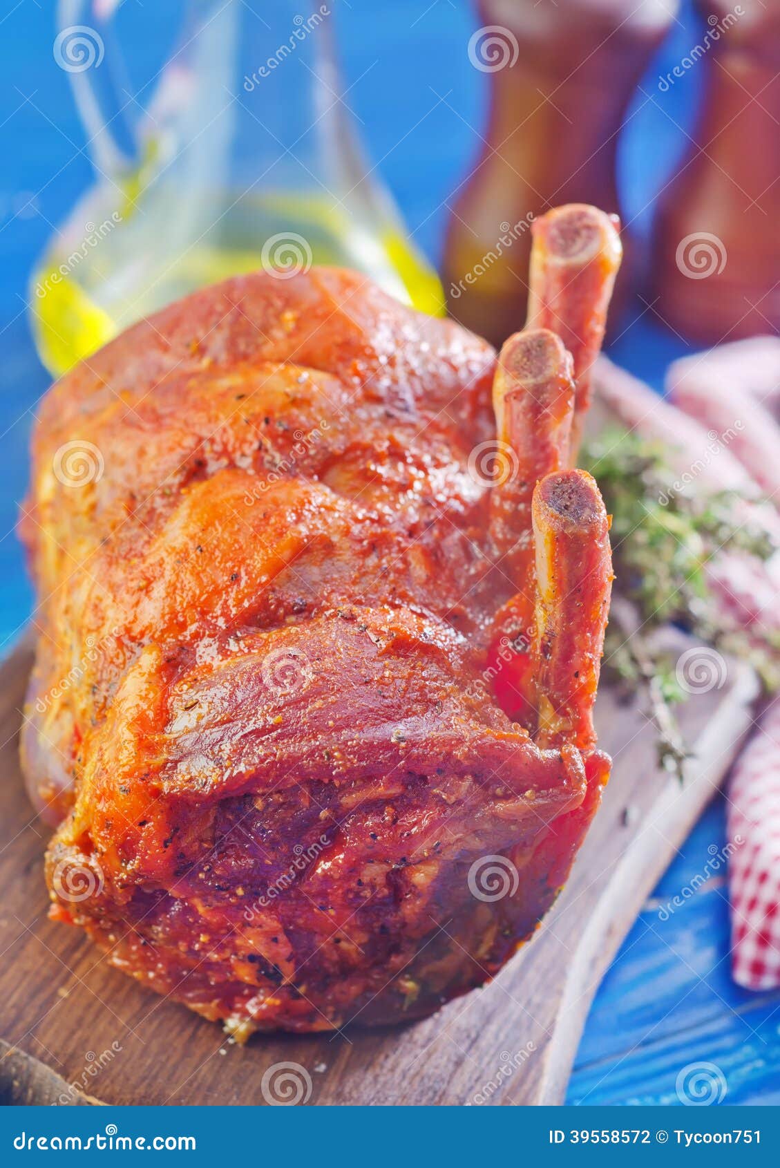 Meat with aroma spice stock photo. Image of meat, barbecue 39558572