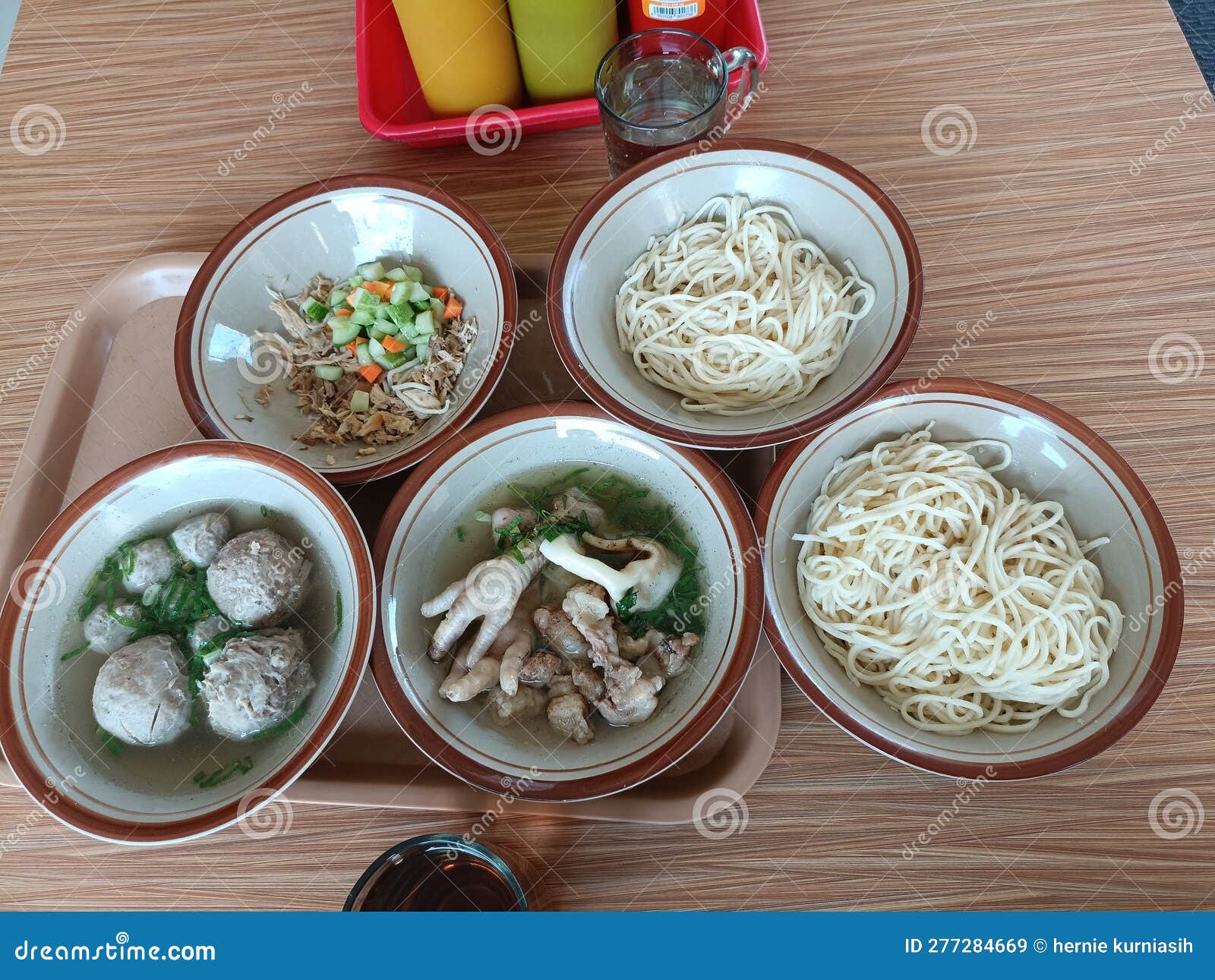 Meat Ball from Indonesian Food Stock Image - Image of meat, yamin