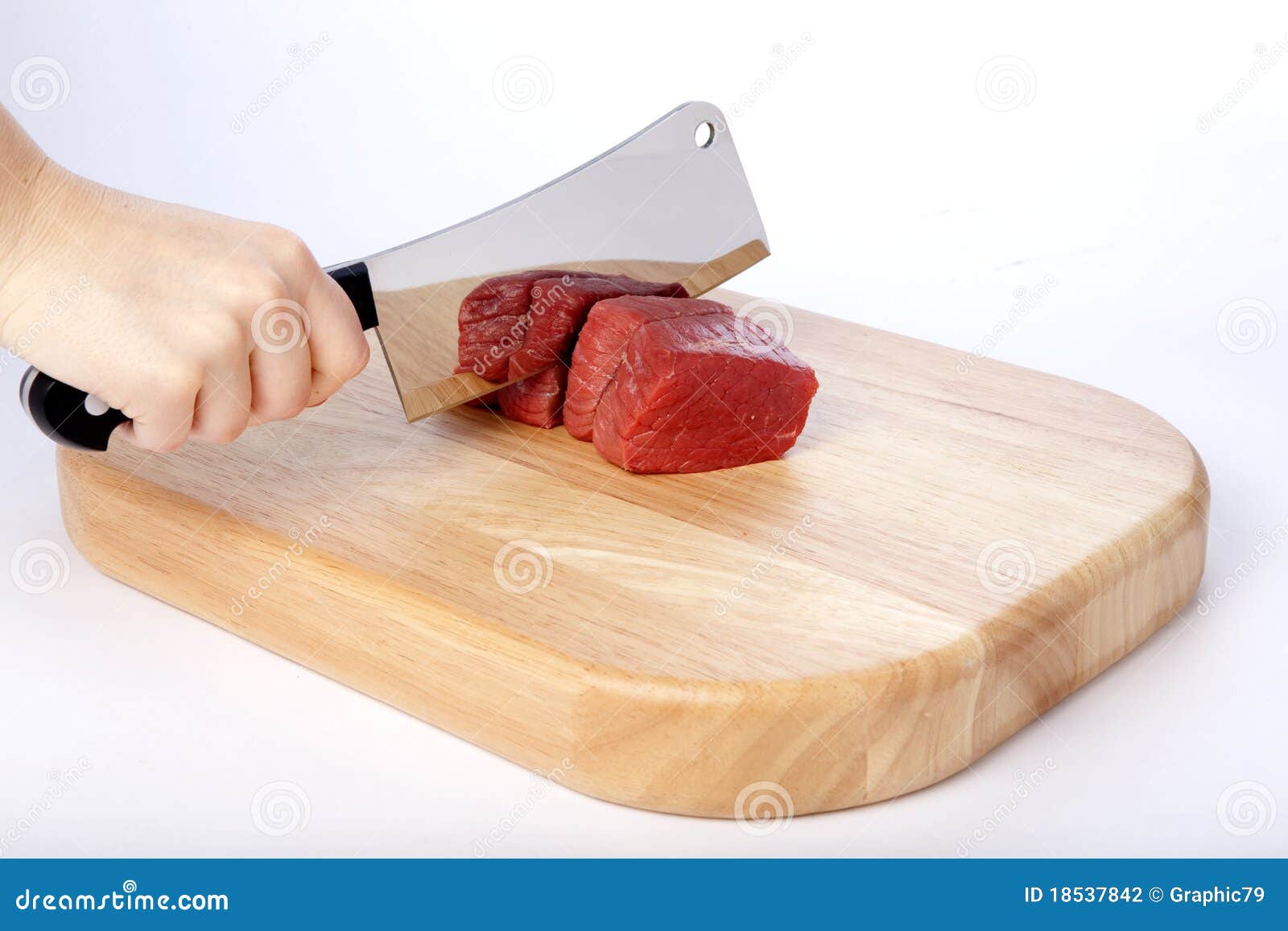 Meat cleaver stock photo. Image of object, domestic, home 18537842