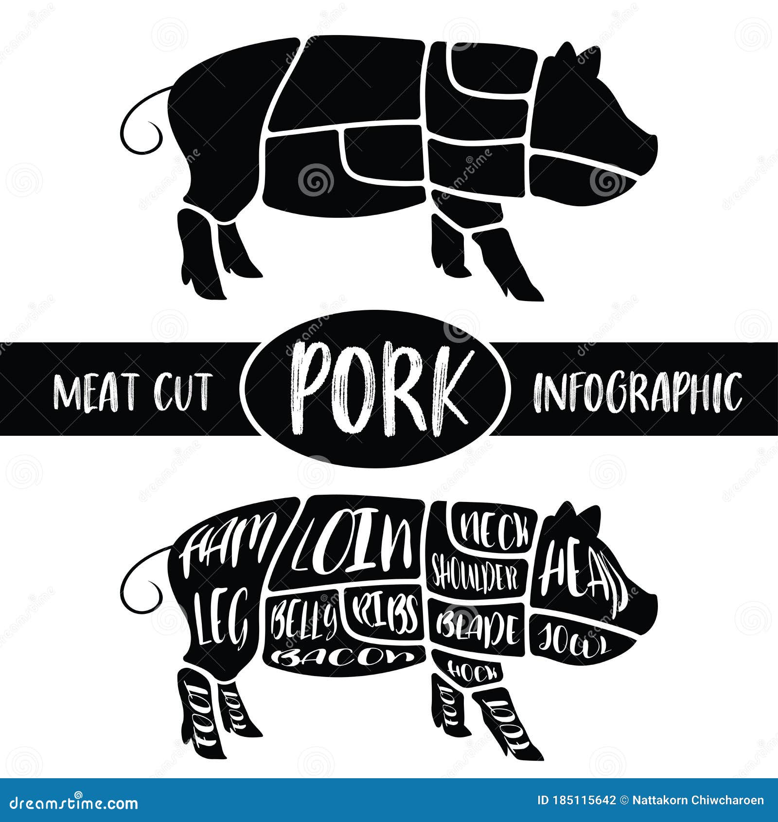 good grades clipart black and white pig