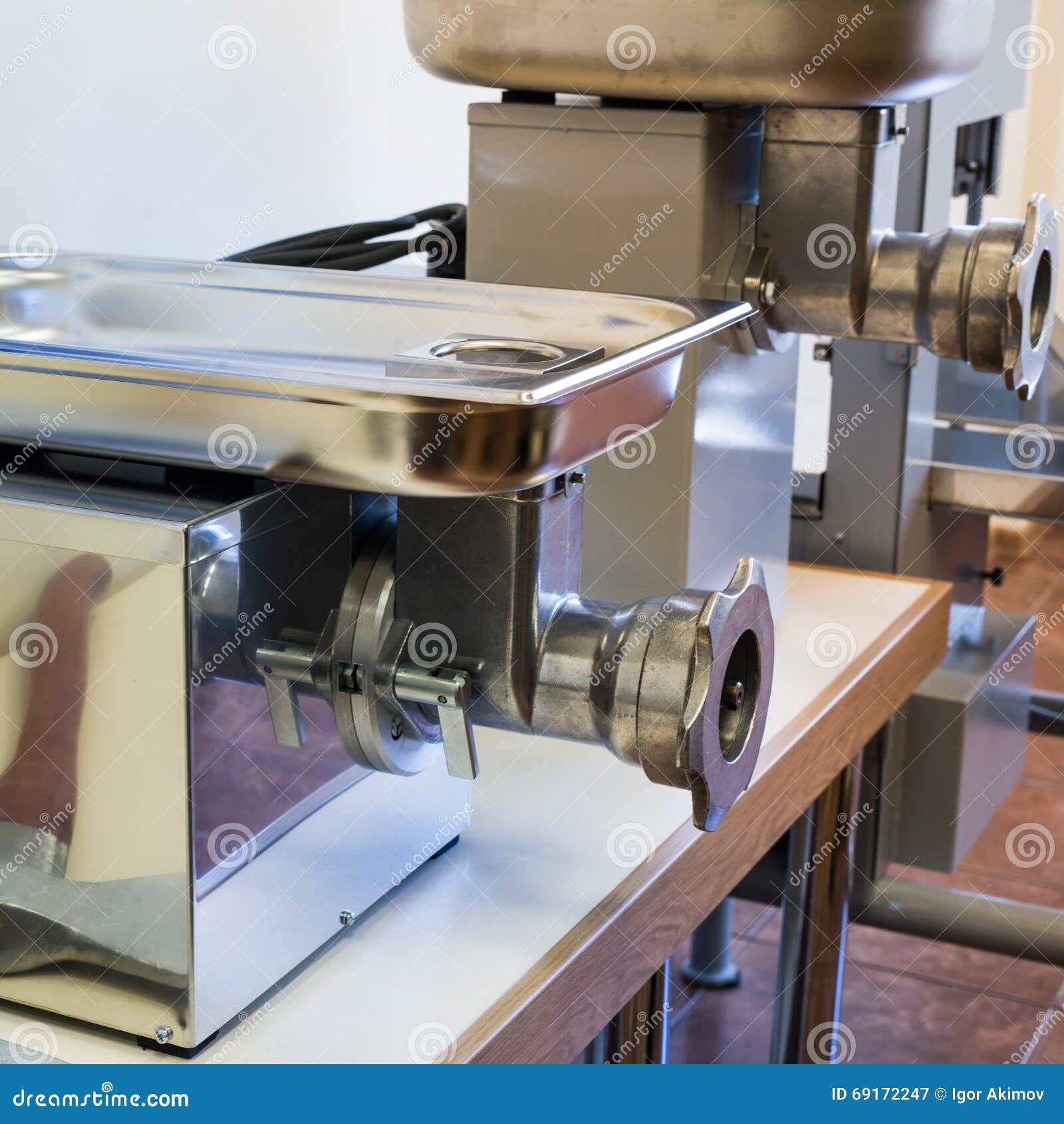 Meat grinder stock image. Image of industrial, exhibit 69172247