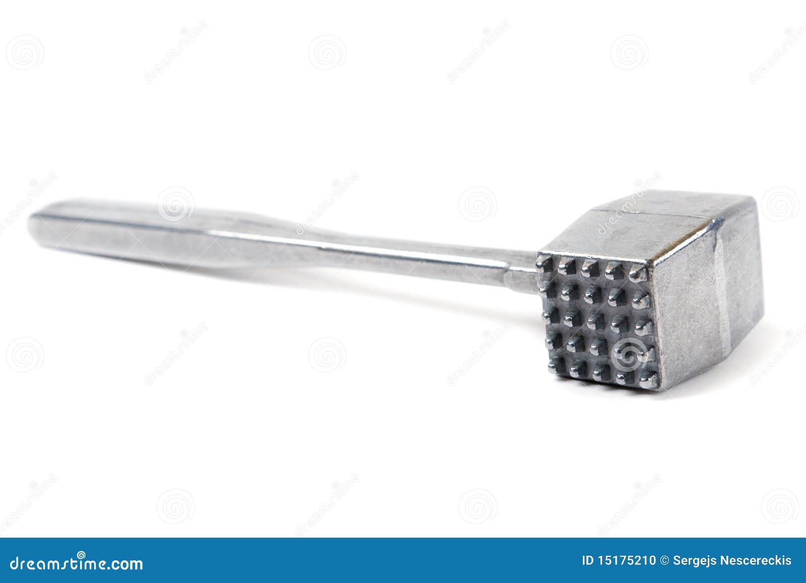 Meat hammer isolated. stock photo. Image of gray, preparation 15175210