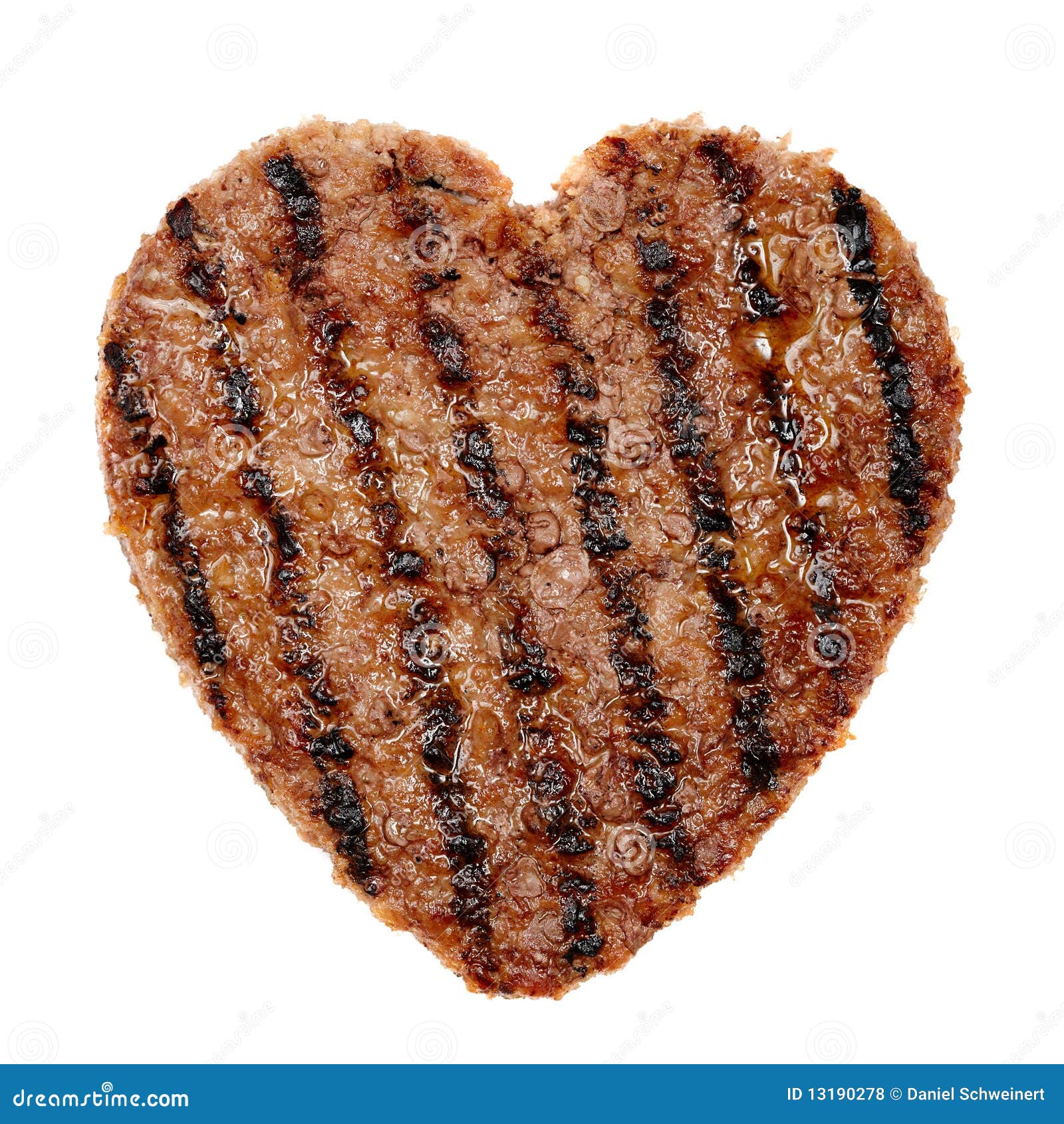 Meat heart stock photo. Image of white, symbol, snack 13190278